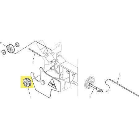 Hot Sale ESAB V-Hard Feed Roll for 0.6 - 0.8mm Wire