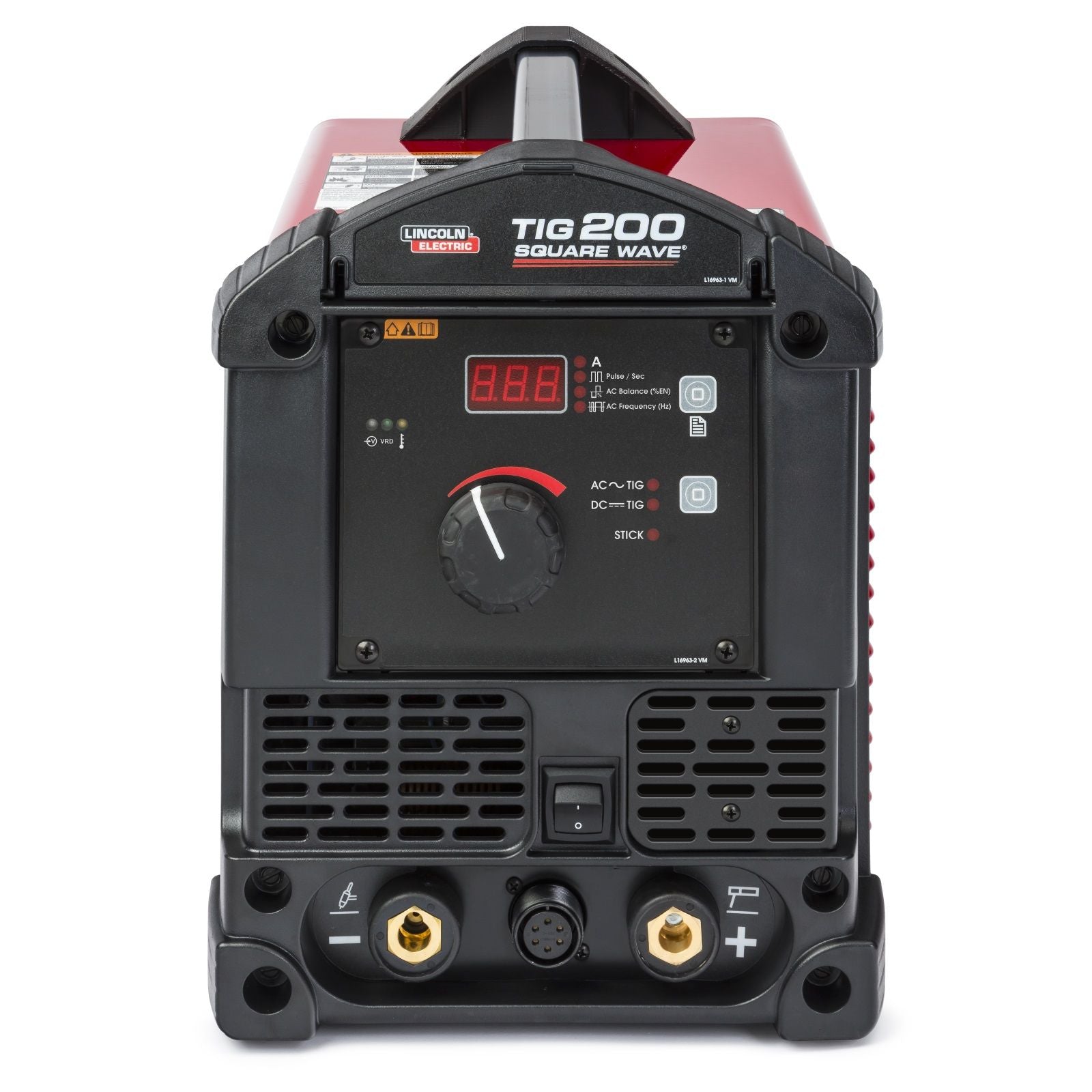 Lincoln Square Wave 200 Portable TIG/Stick Welder K5126-1 with Advanced Features