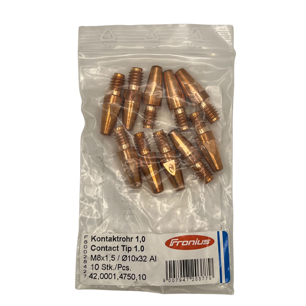 Fronius MTG 320i .035 Aluminum Contact Tip - 10 Pack, Hot Deal!