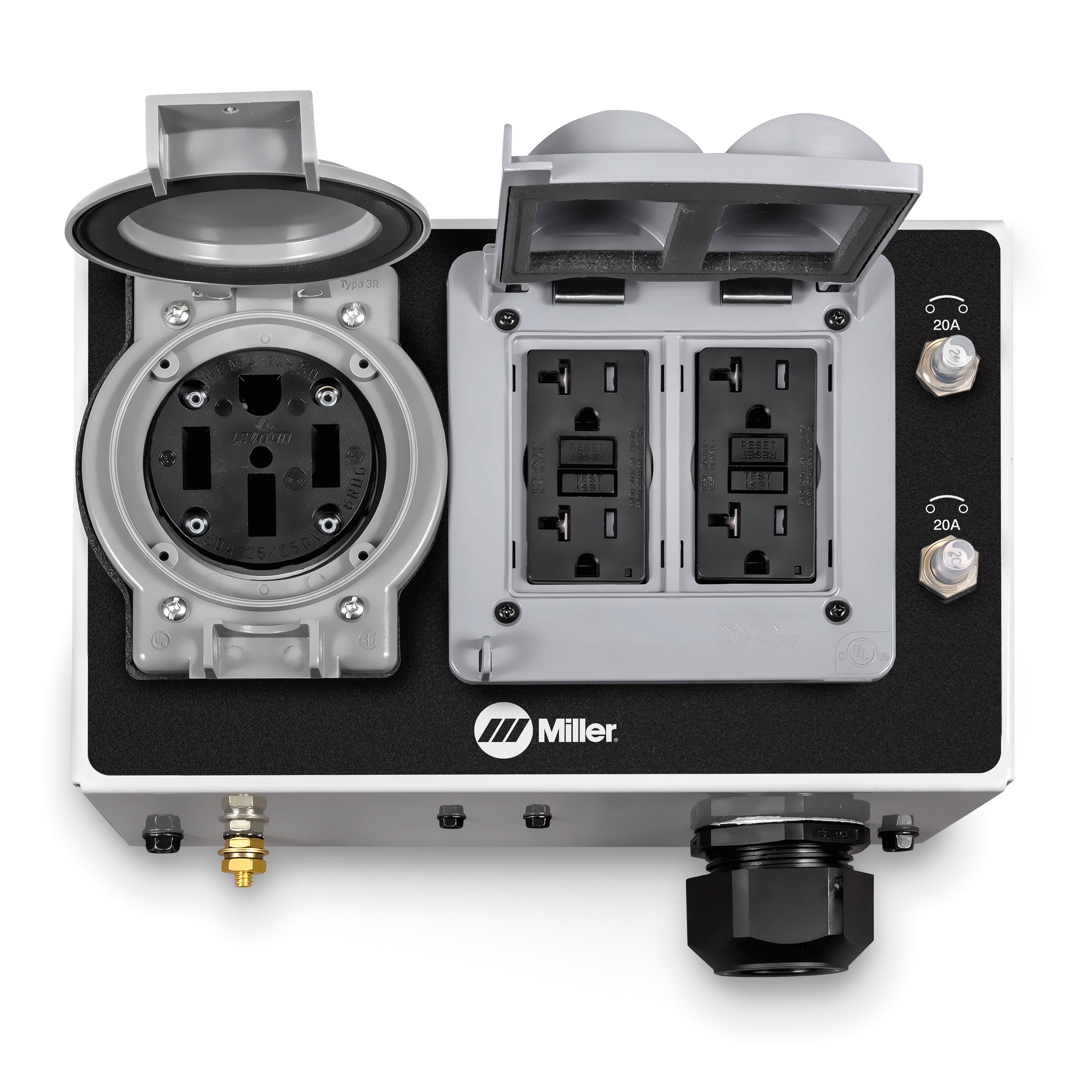 Miller Remote Output Panel Kit - 951850: Enhance Work Truck Efficiency