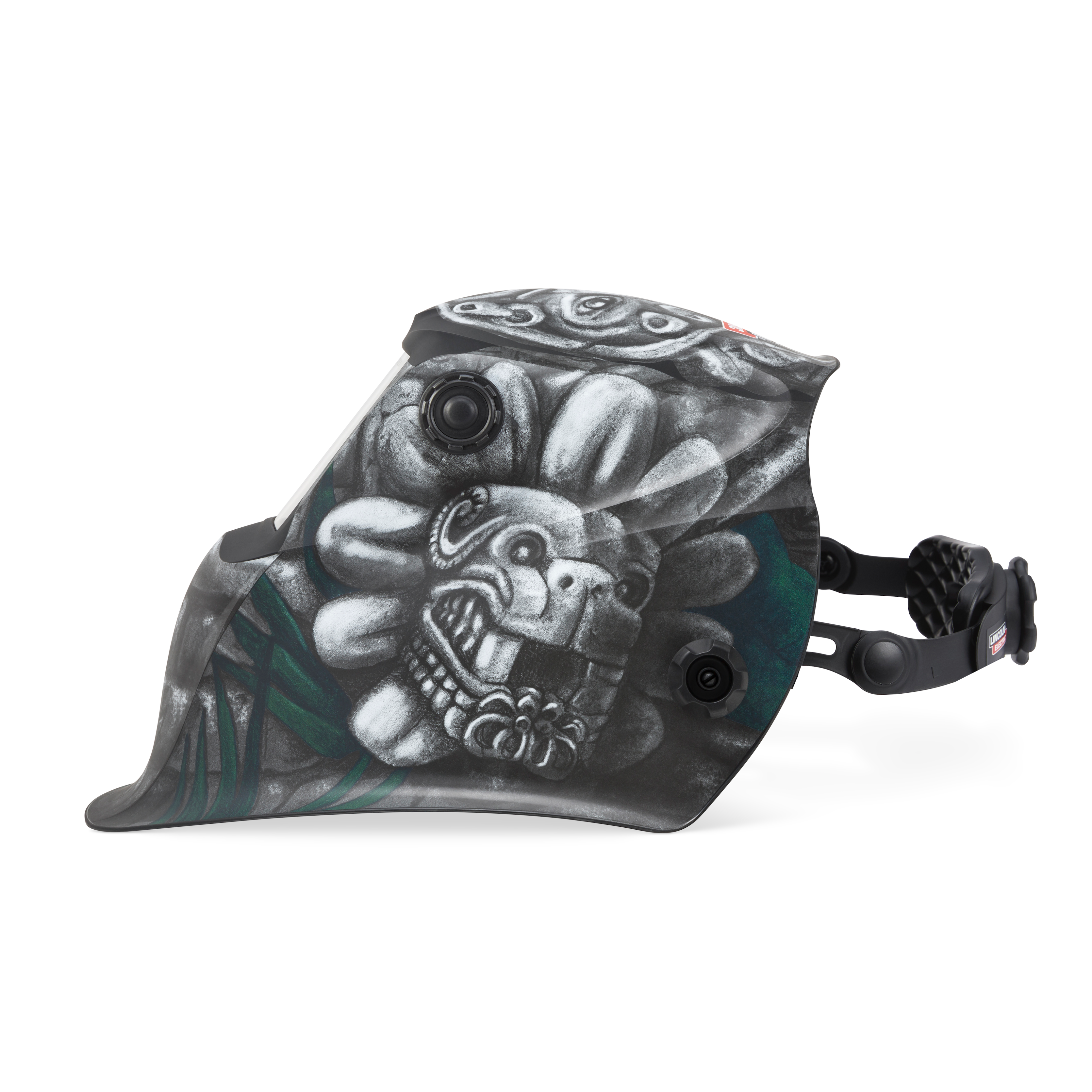 Lincoln Viking 1840 4C Aztec Economical Auto - Darkening Welding Helmet - K4175 - 4 with 5 - Year Warranty