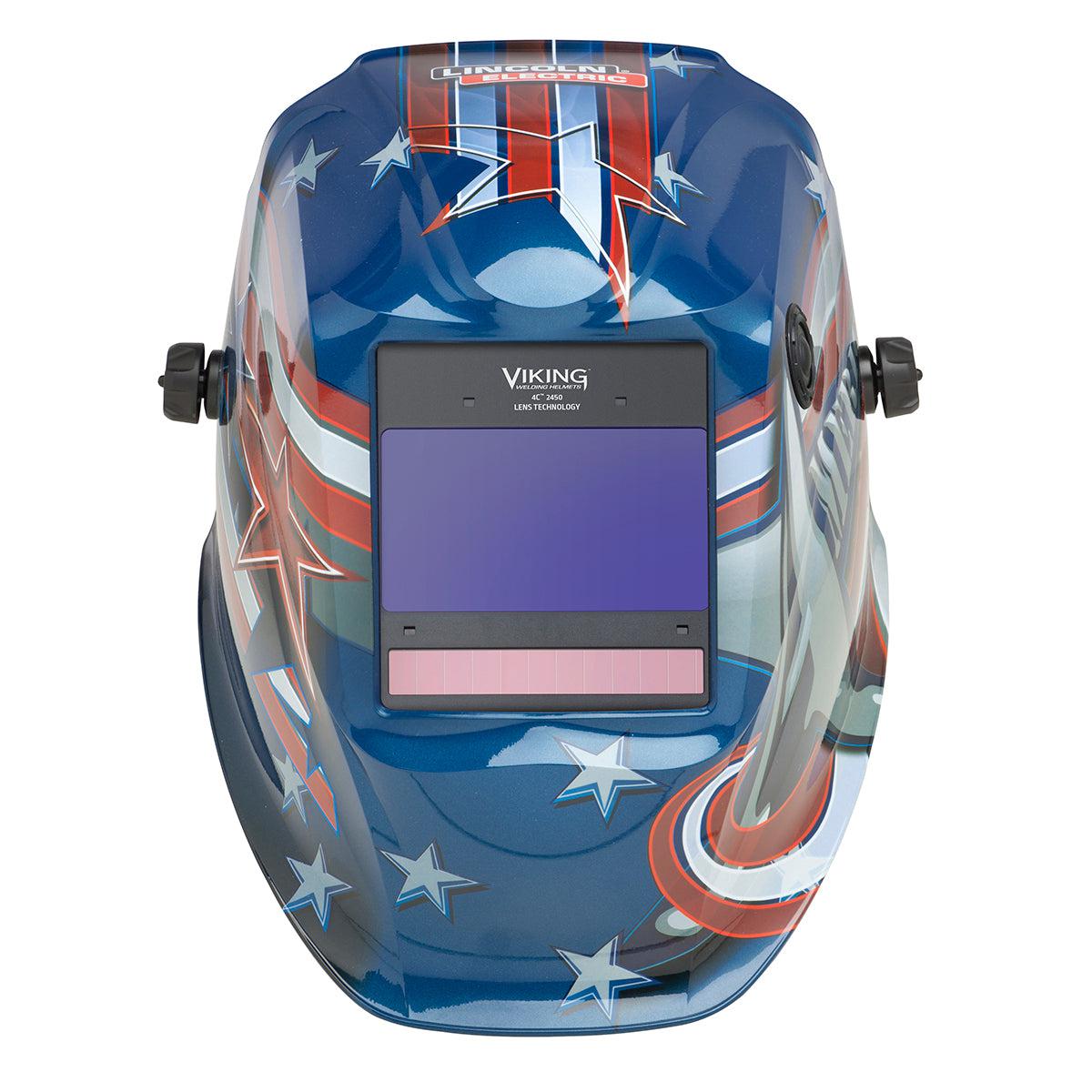 Hot Deal! Lincoln Viking 3350 4C All - American Welding Helmet K3175 - 4 for Professional Welders