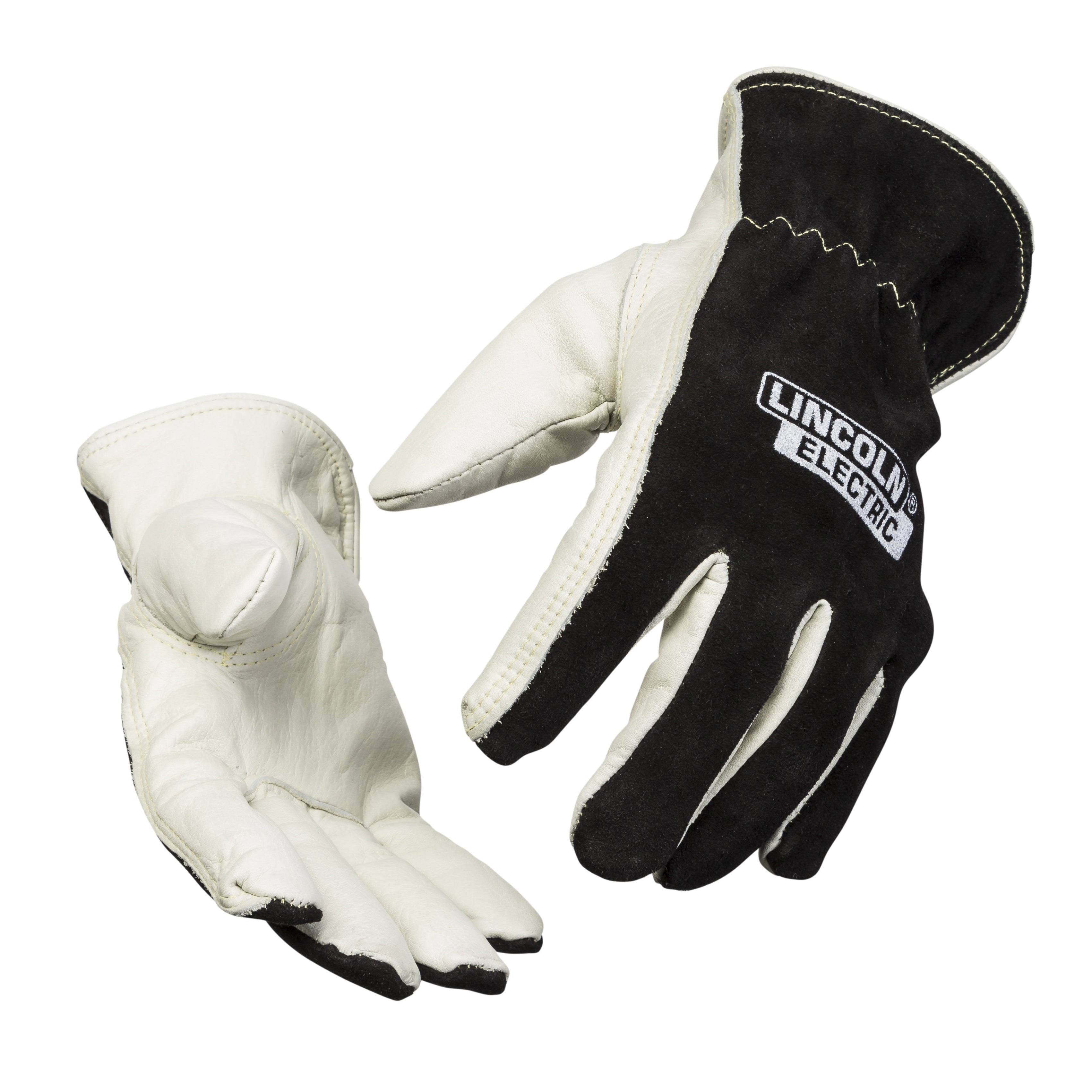Lincoln Leather Welders Drivers Gloves K3770 - Ideal for Welding & Handling