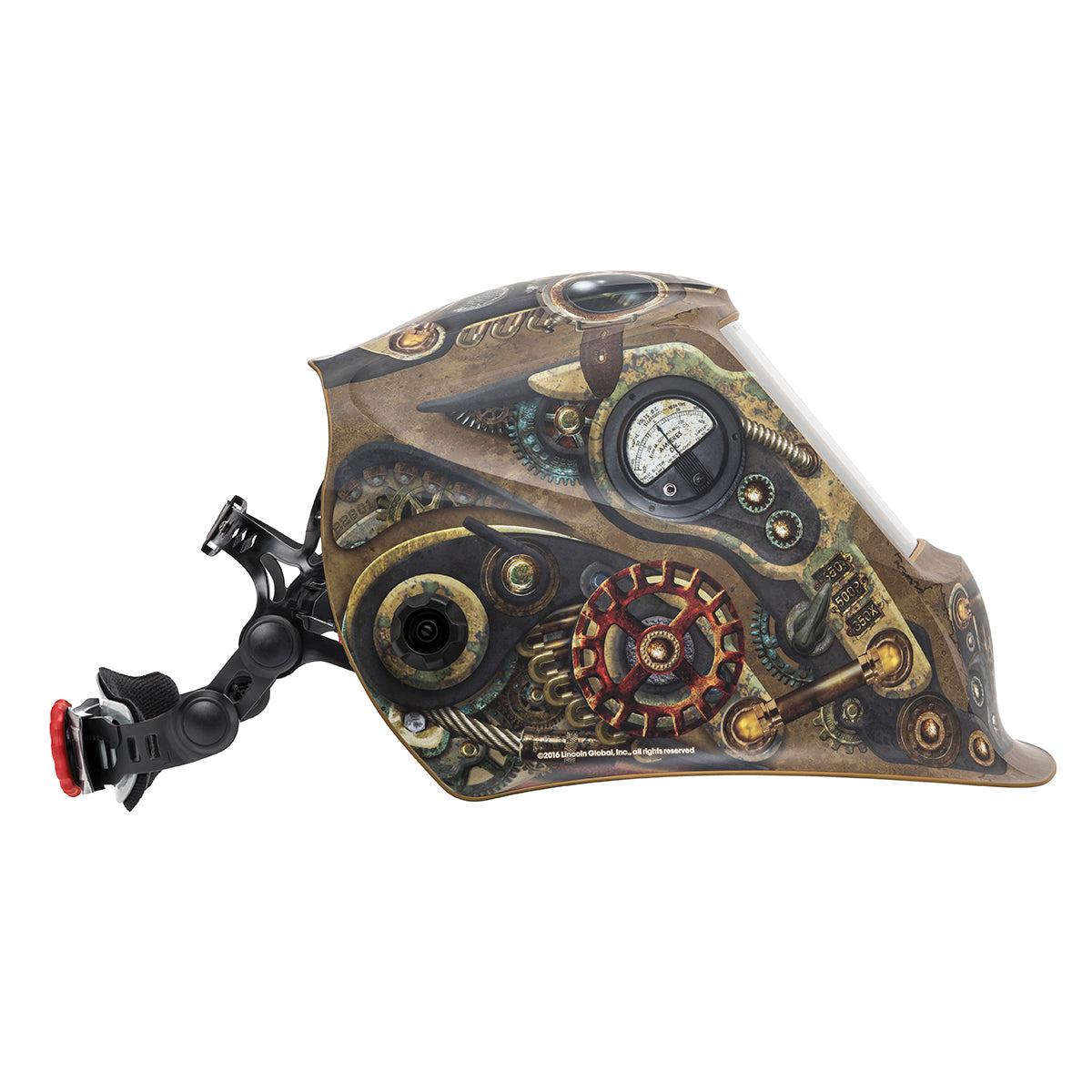 Hot Deal! Lincoln Viking 3350 4C 4th Gen Steampunk Welding Helmet - K3428-4