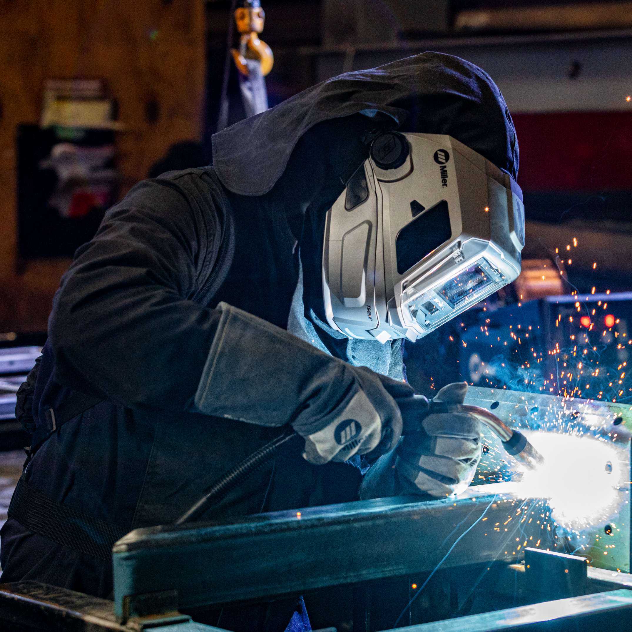 Miller PAPR 2 T94iH-R Hard Hat - Complete Lightweight Welding System