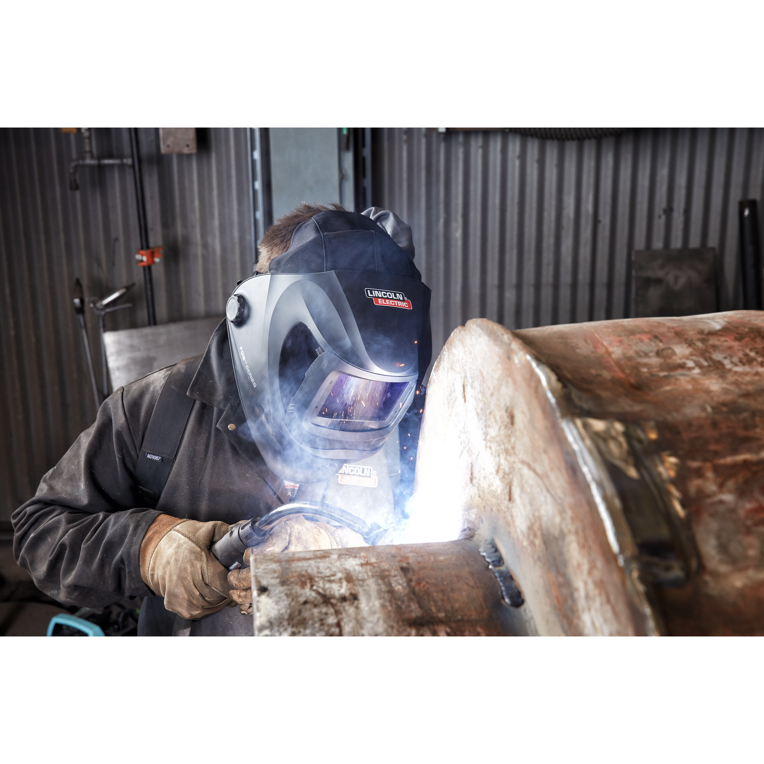 Lincoln VIKING 3250D FGS PAPR Respirator with Long - life Battery - K4550 - 3