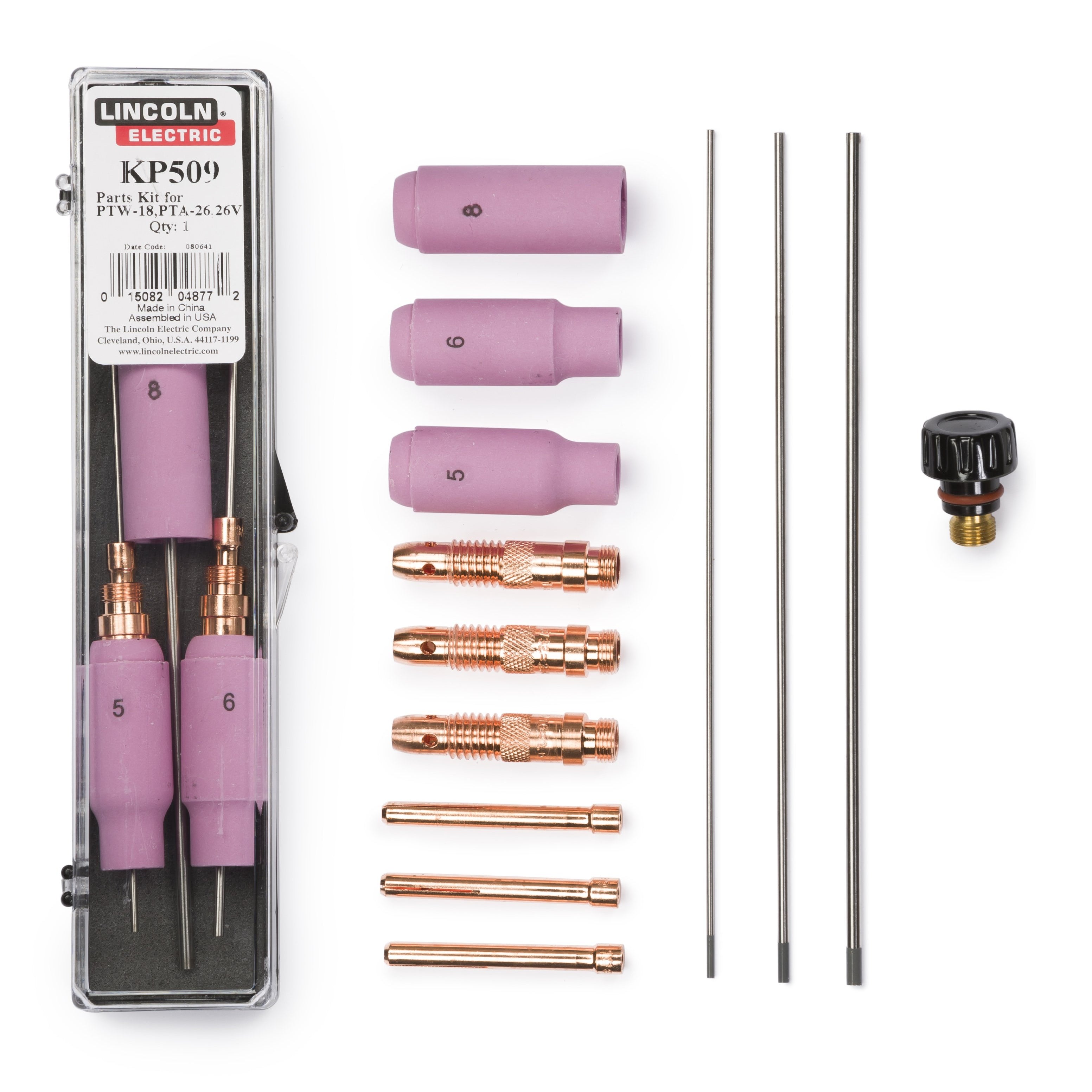 Hot Deal: Lincoln Parts Kit for PTW - 18 & PTA - 26 Torches - KP509