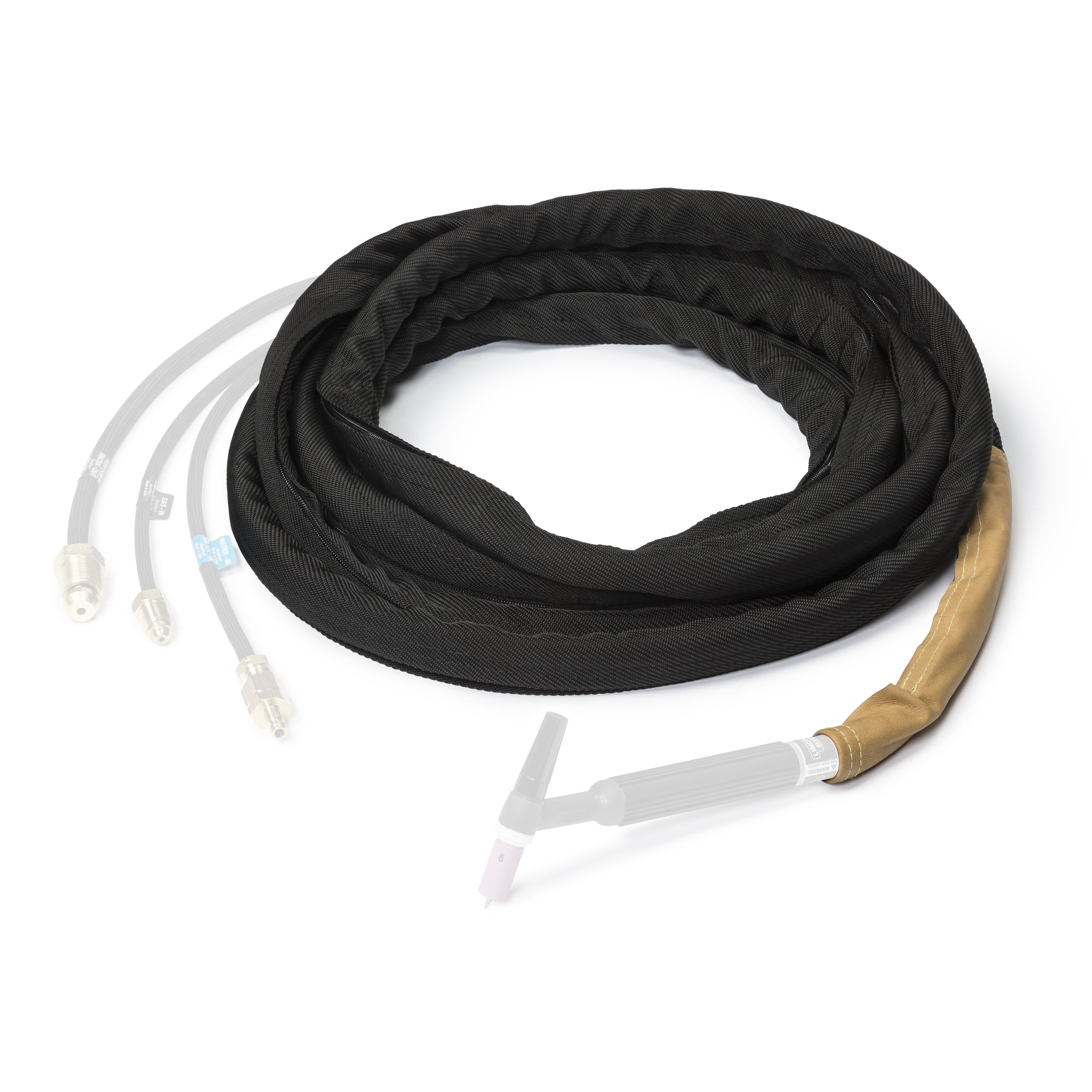 22 ft Lincoln Heavy Duty Zippered TIG Torch Cable Cover - K918-4