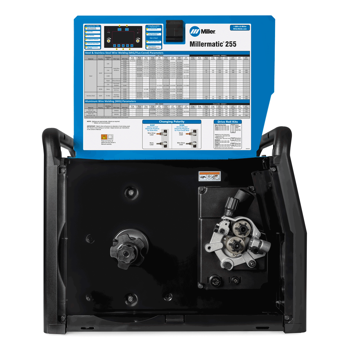 Hot Deal! Miller Millermatic 255 Welder with EZ-Latch Cart