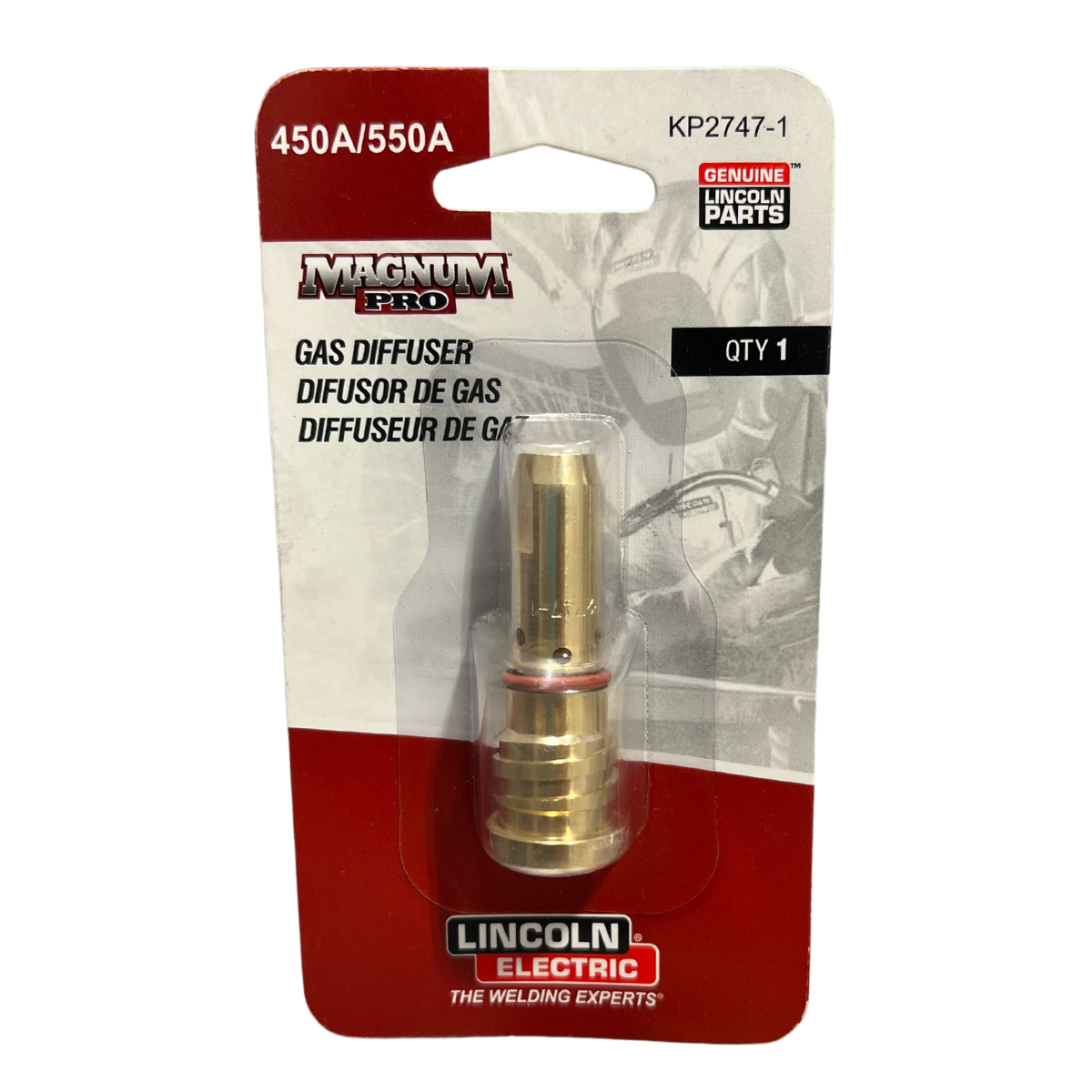 Hot Deal: Lincoln Magnum PRO 550A Thread-On Gas Diffuser KP2747-1