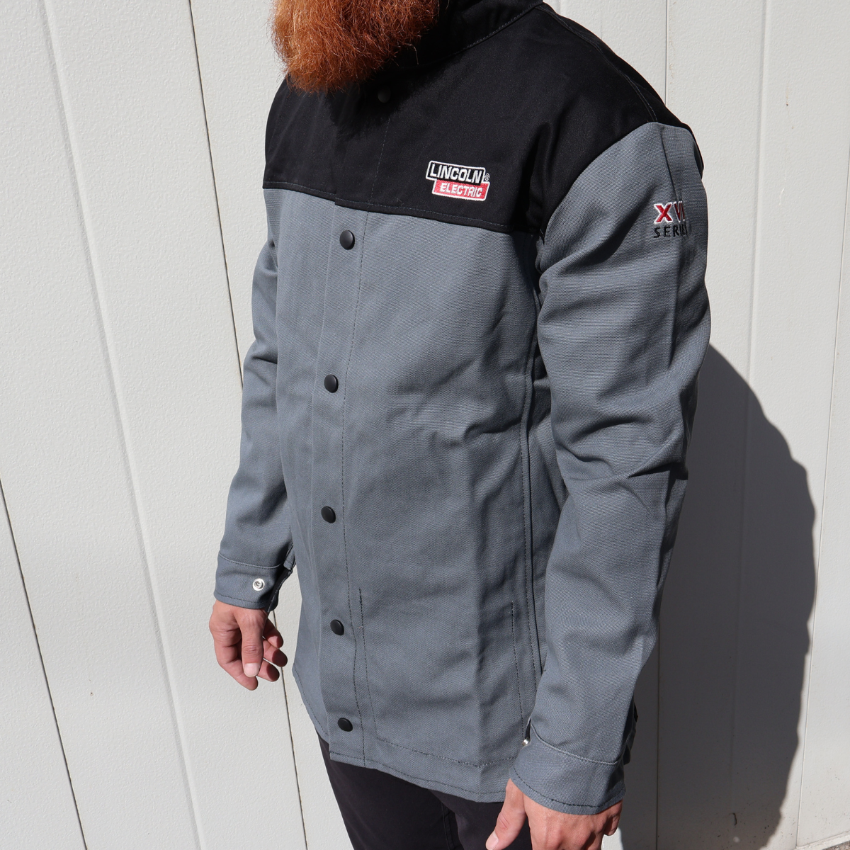 Hot Deal! Lincoln XVI Series Industrial Flame-Resistant Welding Jacket - K4931, Sizes M - 5XL