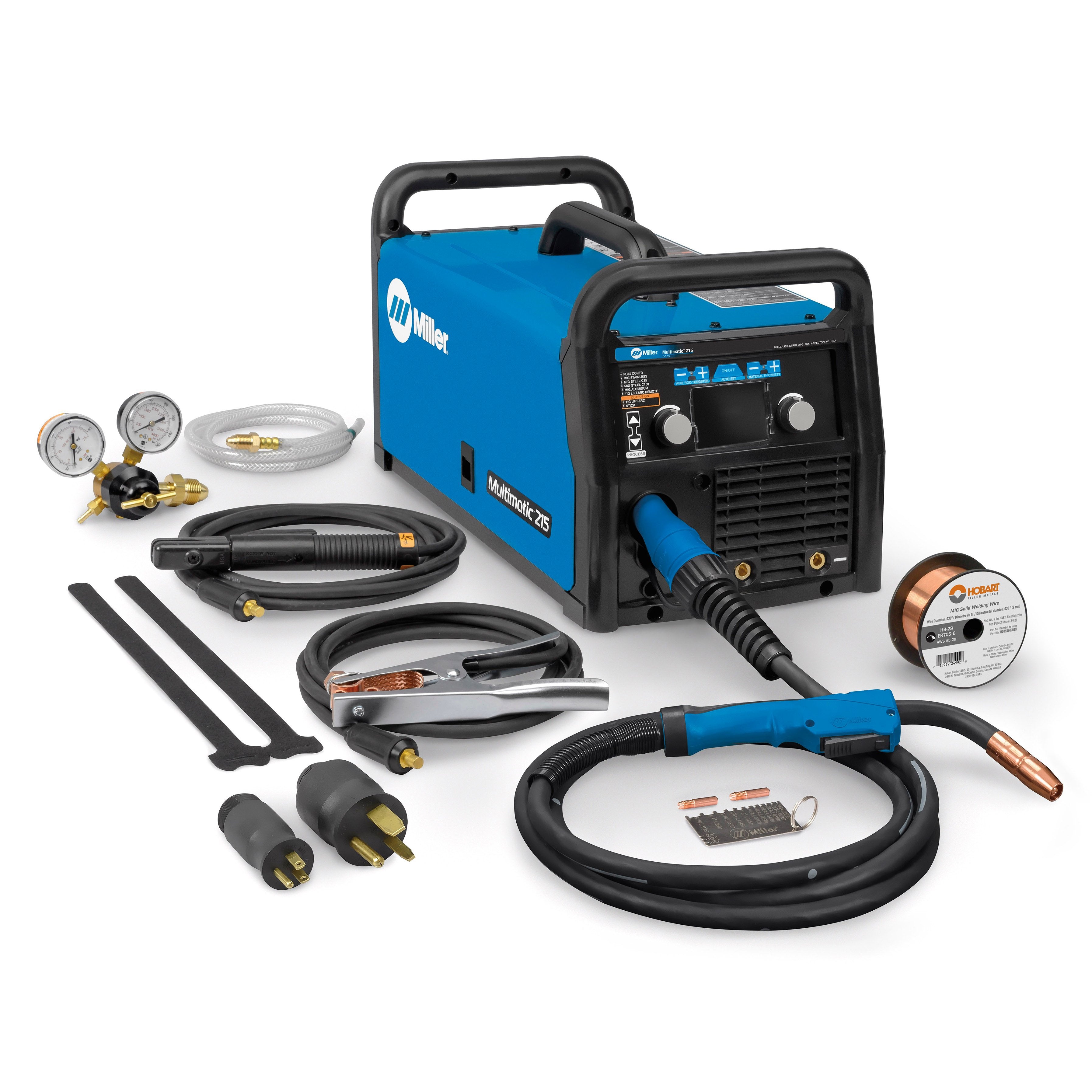 Hot Deal! Miller Multimatic 215 All - in - One Multiprocess Welder with Welding Cart
