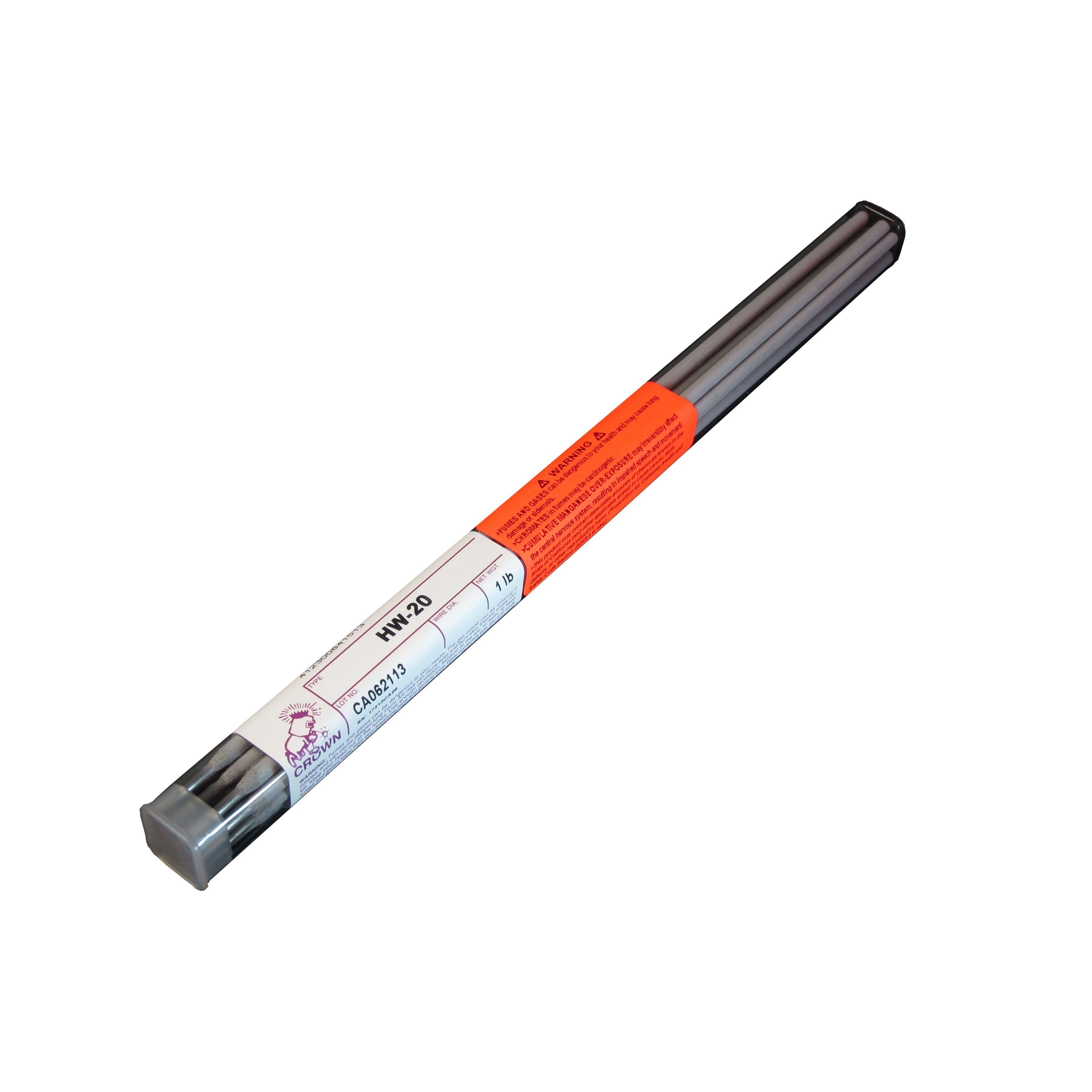 Hot Sale! Crown Alloys HW-20 1/8 Electrode in 1 lb Tube for Hot Work Tool Steel