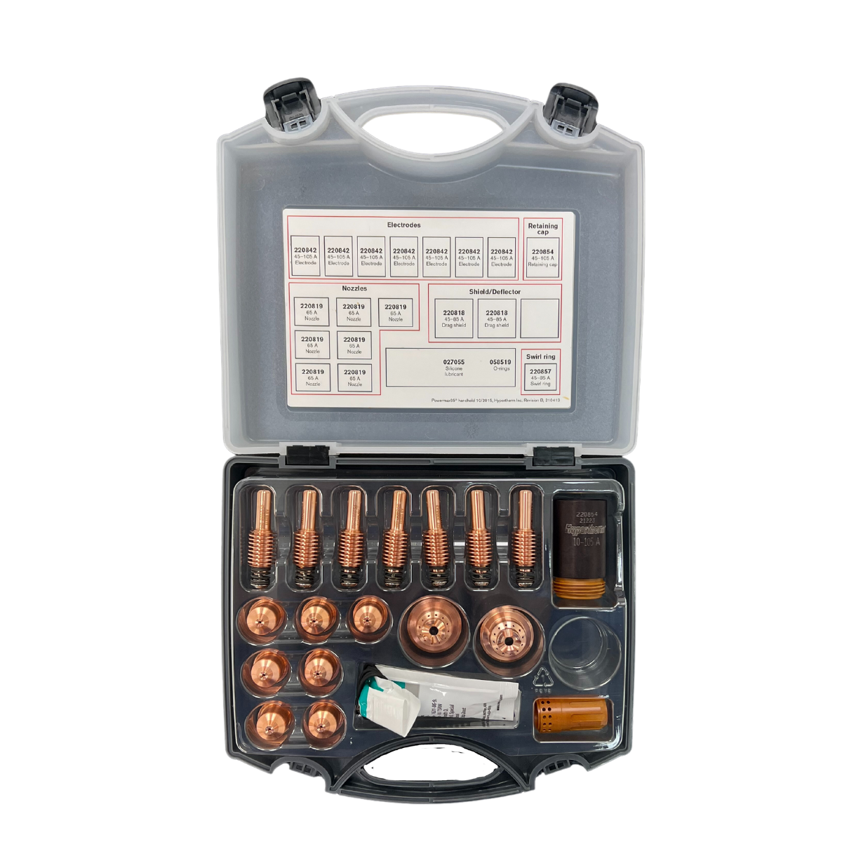 Hypertherm Powermax65 Essential Handheld Cutting Consumable Kit - 851465