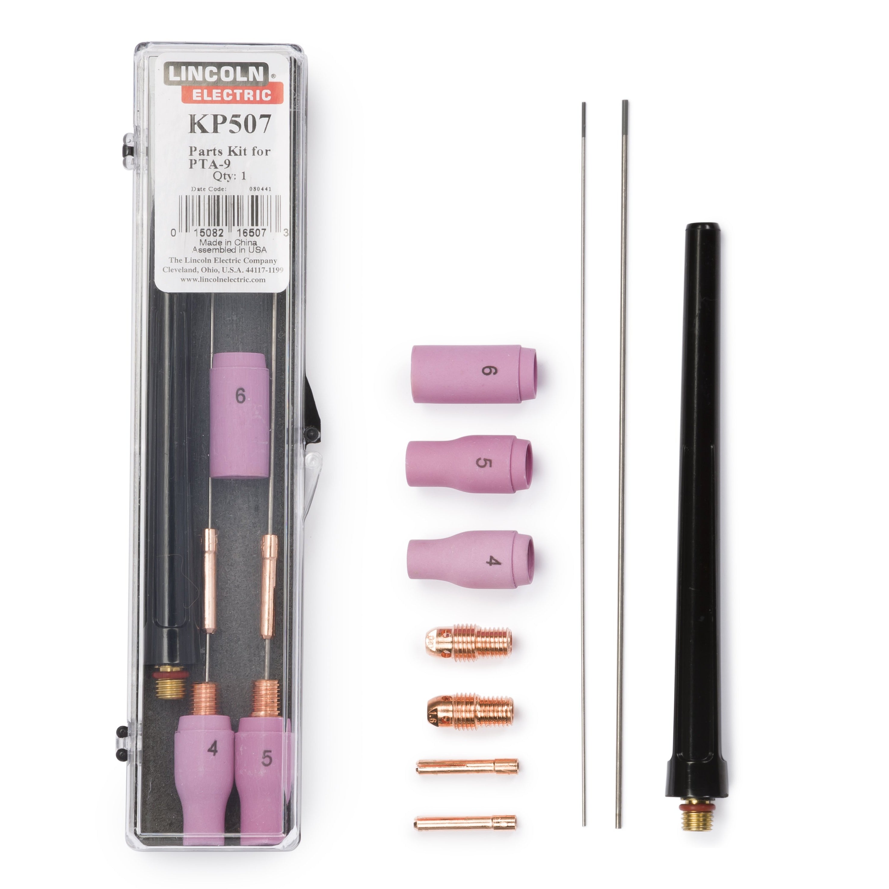 Hot Deal! Lincoln Parts Kit for PTA - 9 Series Air - Cooled Welding Torch - KP507
