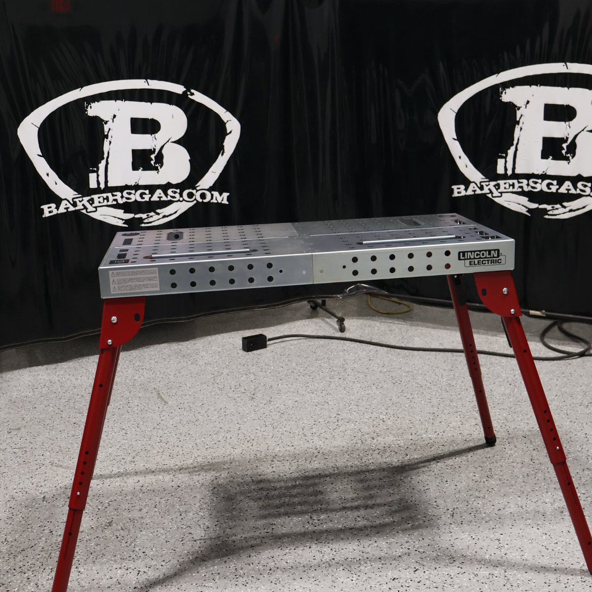 Lincoln Heavy - Duty Portable Welding Table and Workbench K5334 - 1: Ideal for On - the - Go Projects