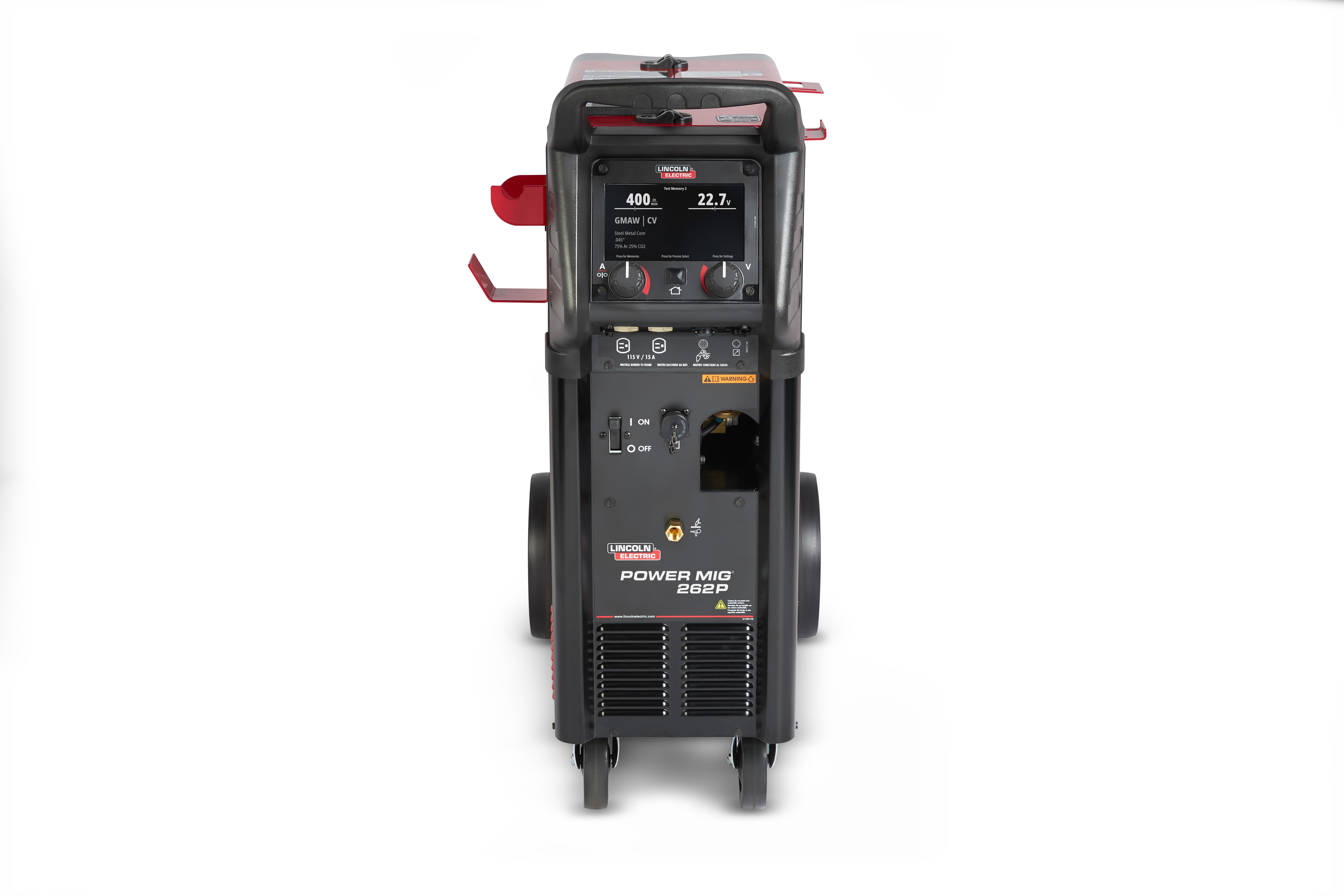 Lincoln POWER MIG 262P Pulsed MIG Welder - Great Deal for Professional Welding (K5378-1)