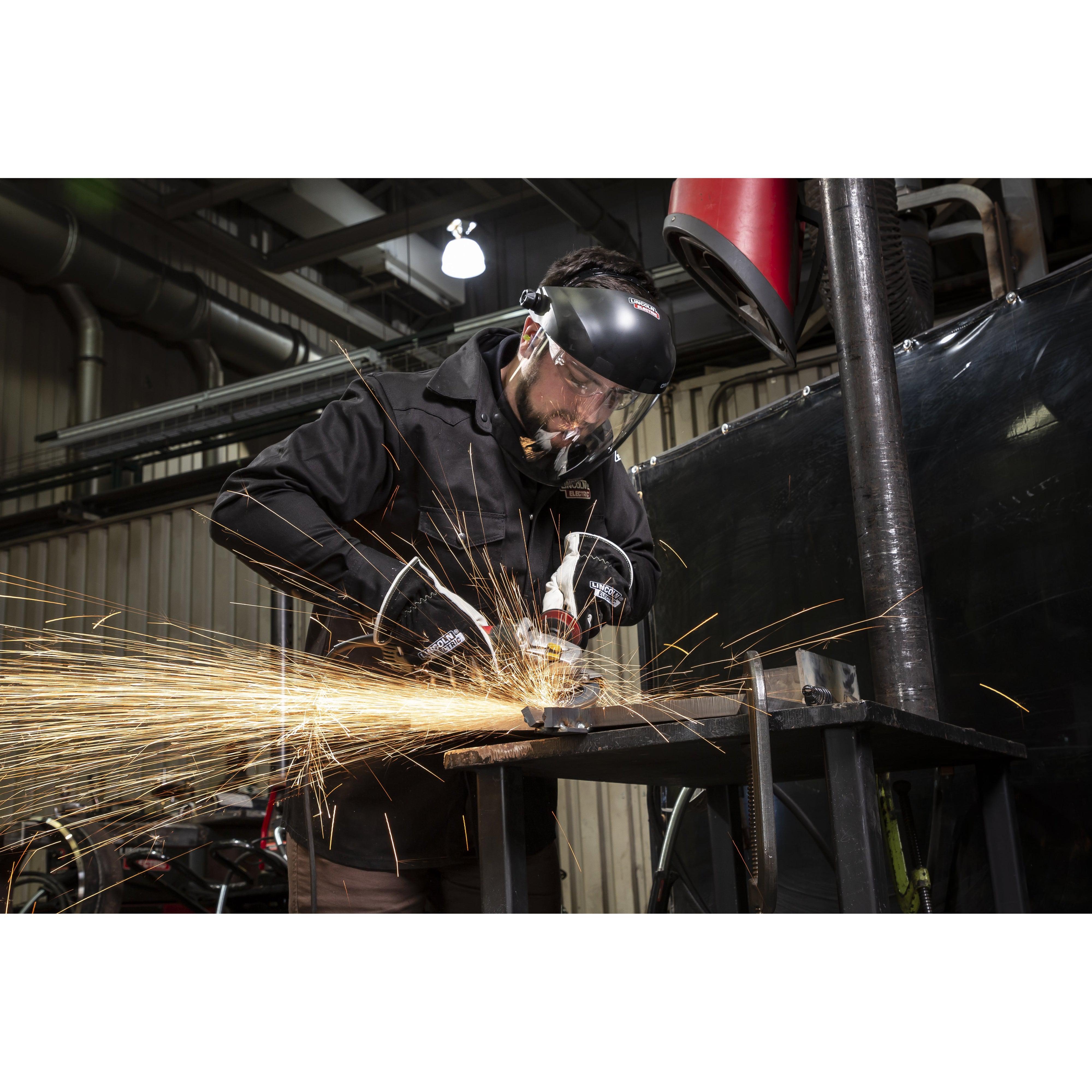 Lincoln Leather Welders Drivers Gloves K3770 - Ideal for Welding & Handling