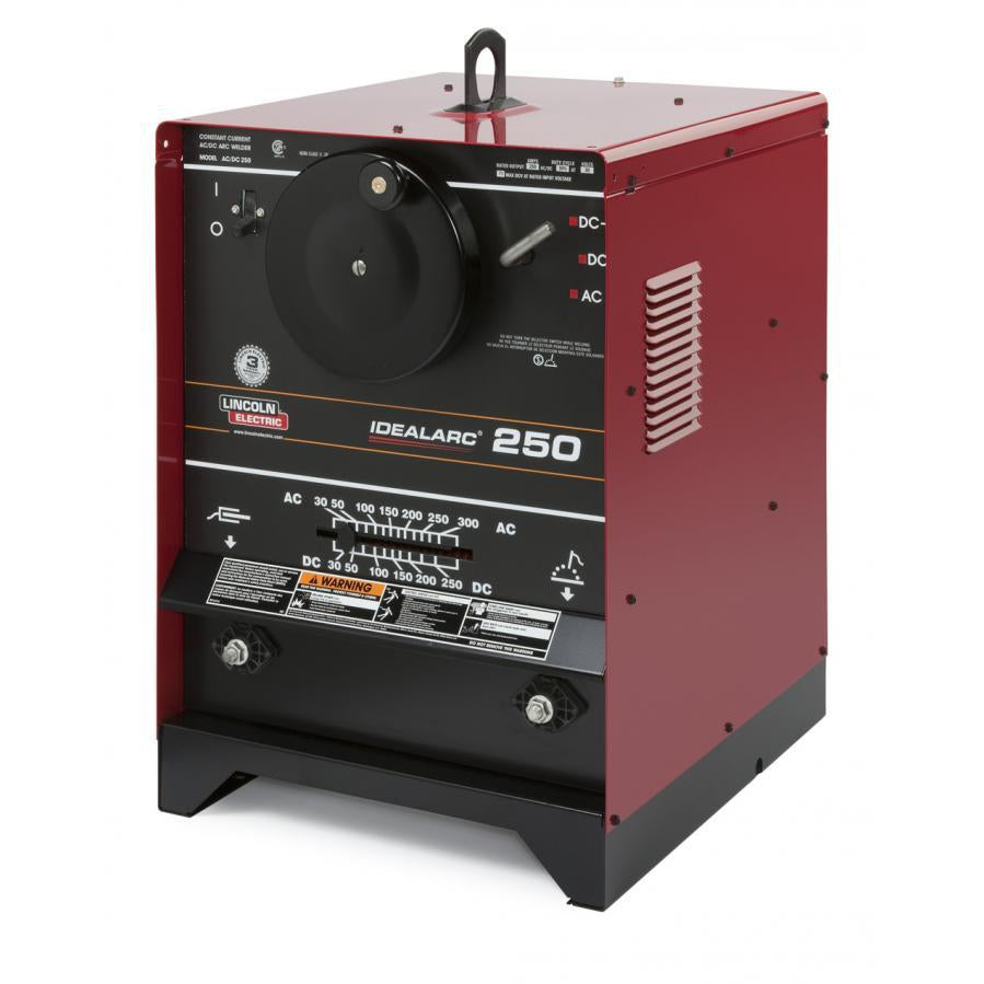 Lincoln Idealarc 250 Amp AC/DC Stick Welder with Power Factor Capacitor - K1053-9