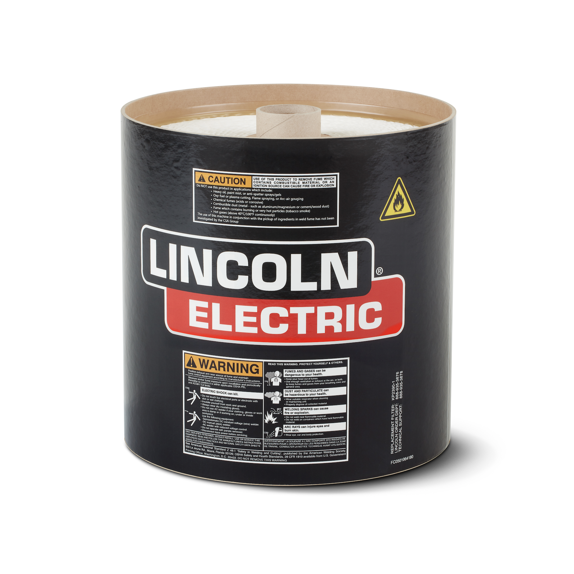 Lincoln Long - Life X - Tractor Mini KP2390 - 1 High - Performance Filter
