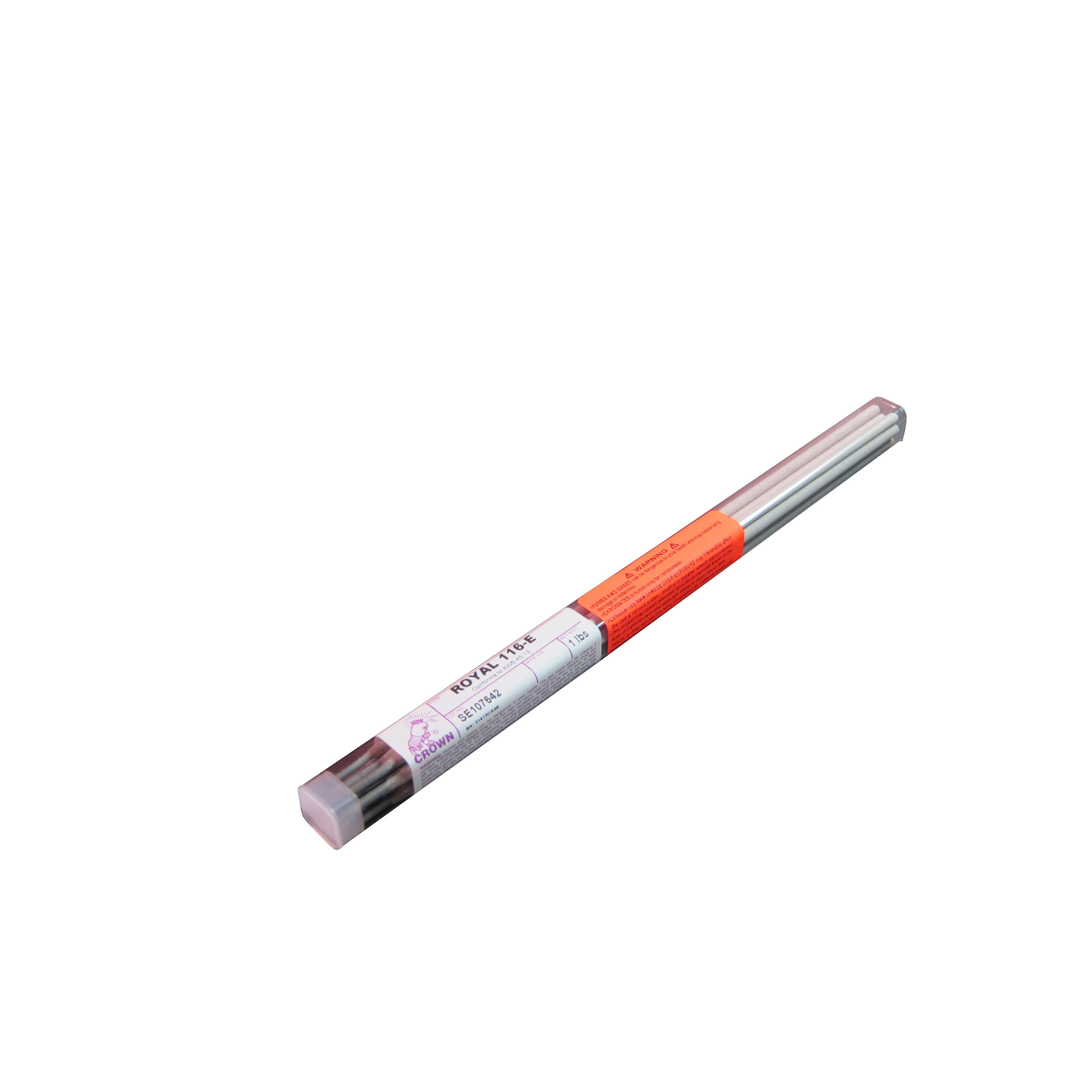 Crown Alloys ROYAL 116-E 1/4-Inch Cobalt Electrode in 1 lb Tube