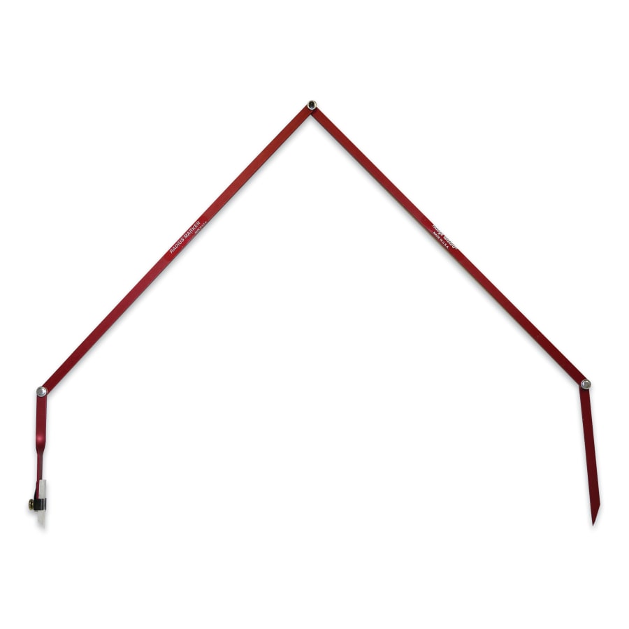 X-Large Flange Wizard Radius Marker with 100' Circumference, Model 72810