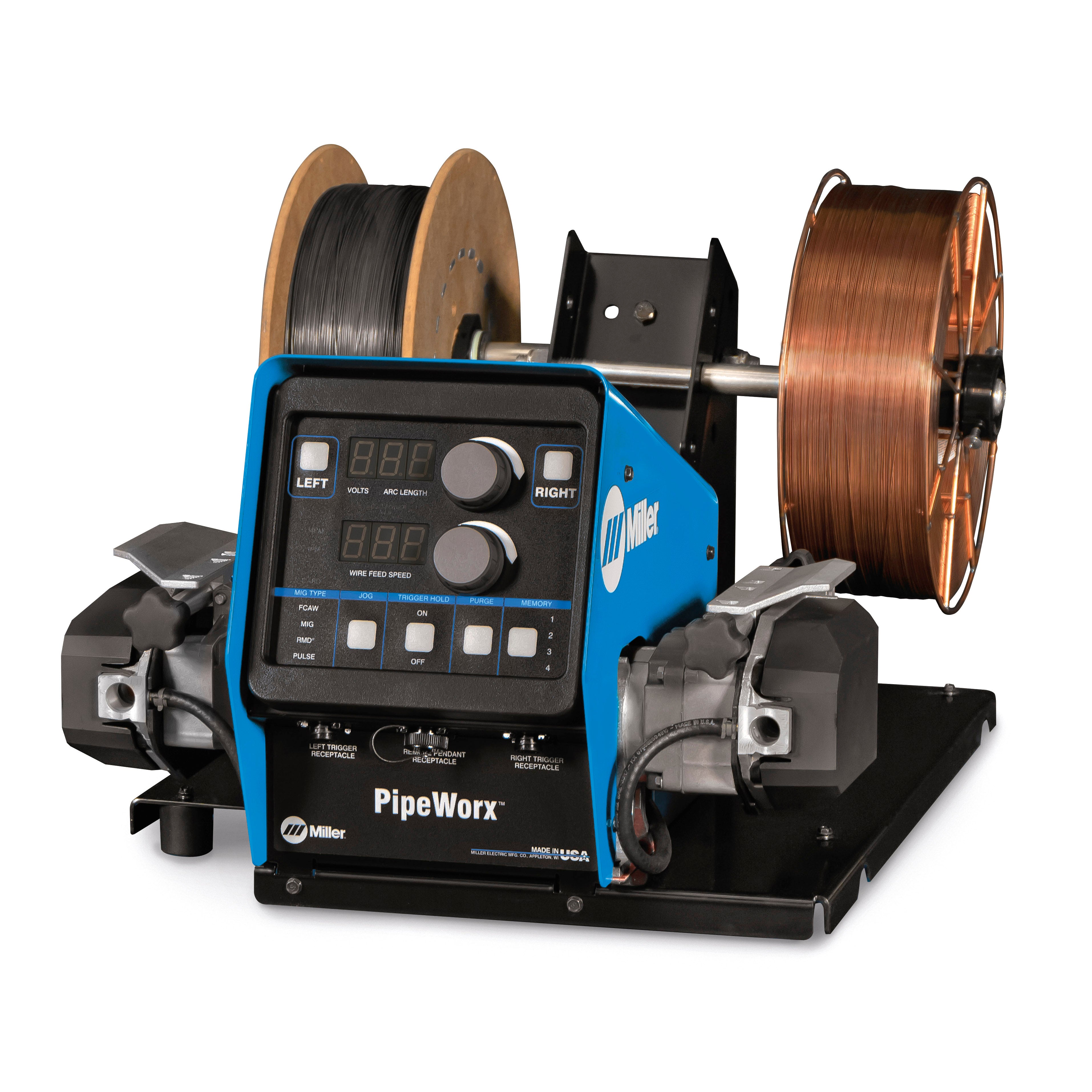 High - Performance Miller Pipeworx Dual Bench Feeder Model 300366
