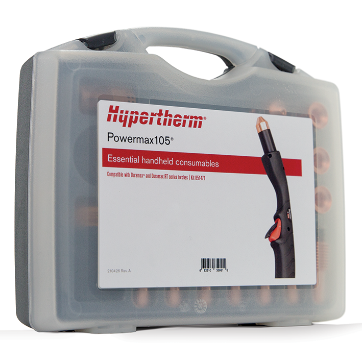 Hot Deal: Hypertherm Powermax105 Essential Handheld Cutting Consumable Kit 851471