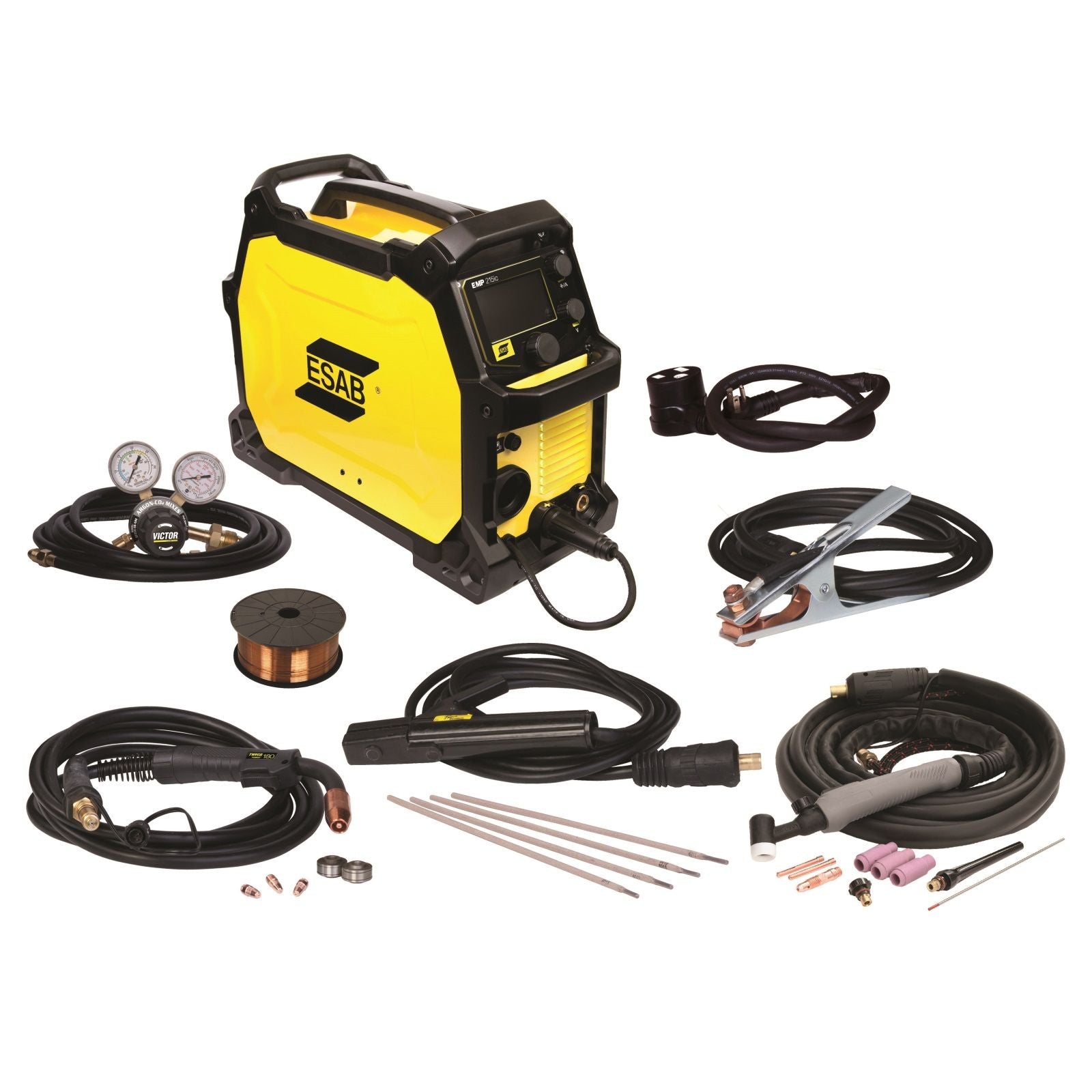 ESAB Rebel EMP 215ic 3-in-1 Multiprocess Welder - Limited Time Bonus Offer!