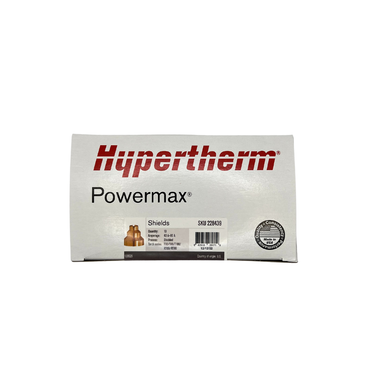Hot Deal! Hypertherm T-Series Hand Replacement Shield Bulk Package 228439