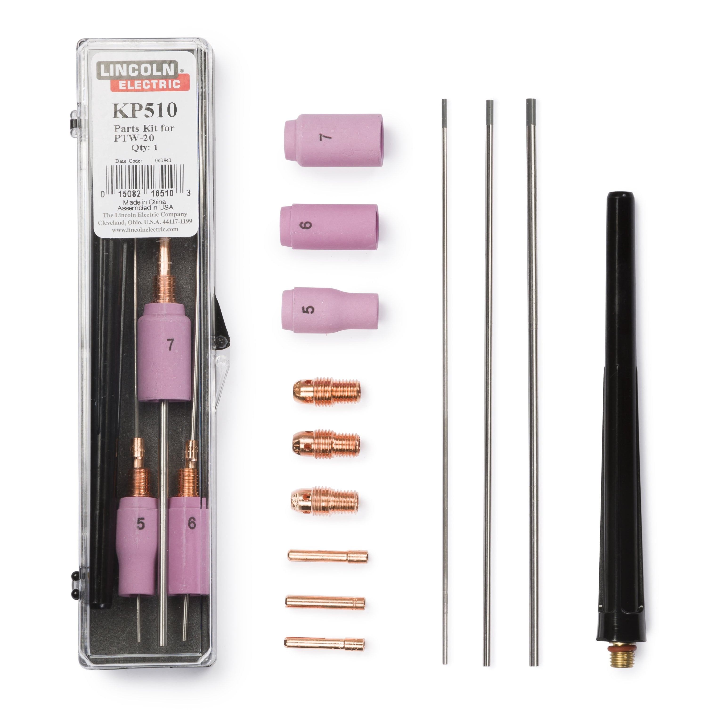 Hot Deal! Lincoln PTW - 20 Series Torch Parts Kit (KP510) for Welding Start