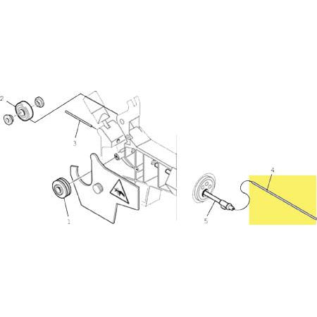 ESAB 0466074001 Inlet Guide Tube for Migmaster Compact Series