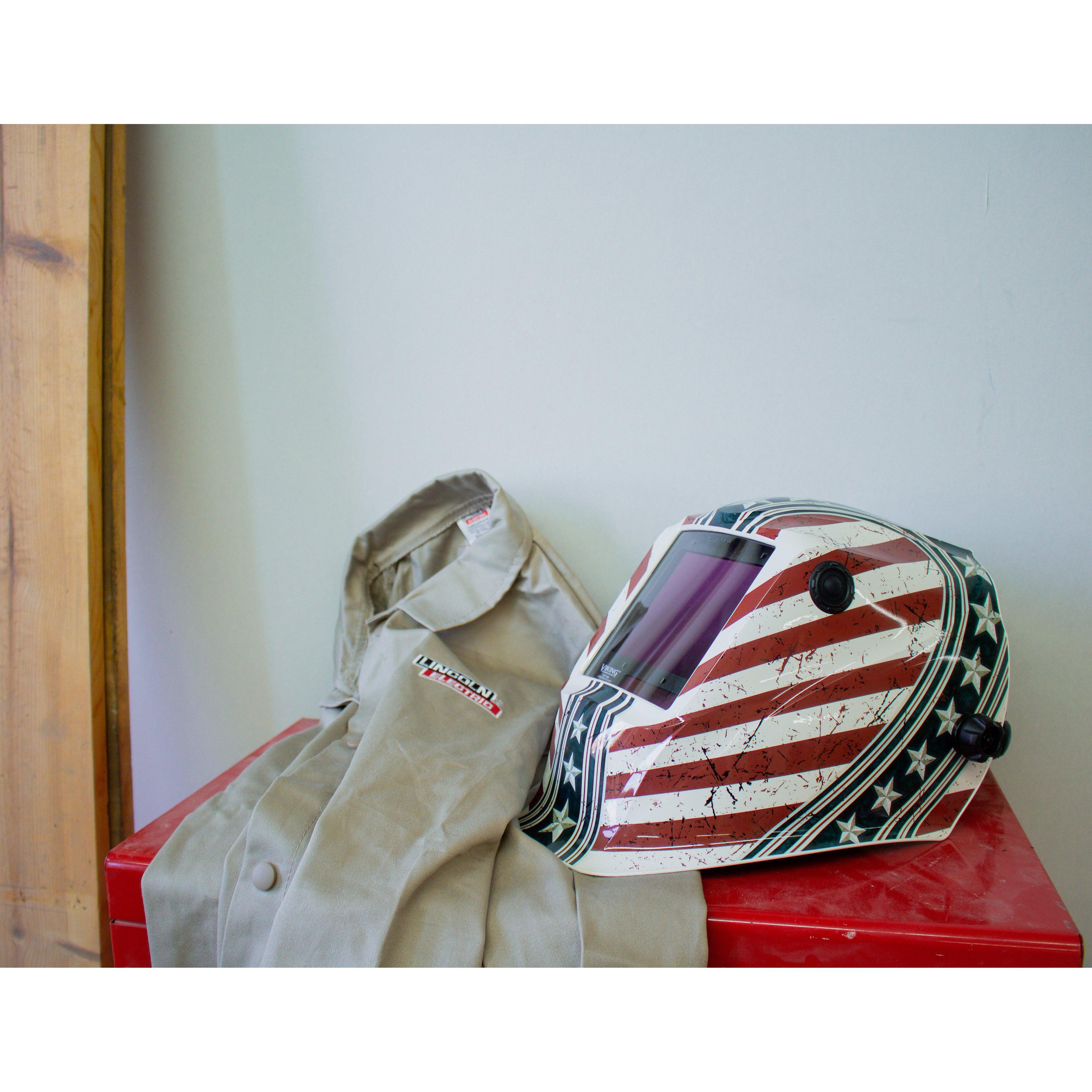 Get the Upgraded Lincoln Viking 3350 4C Daredevil 4th Gen Welding Helmet K3683-4 Now