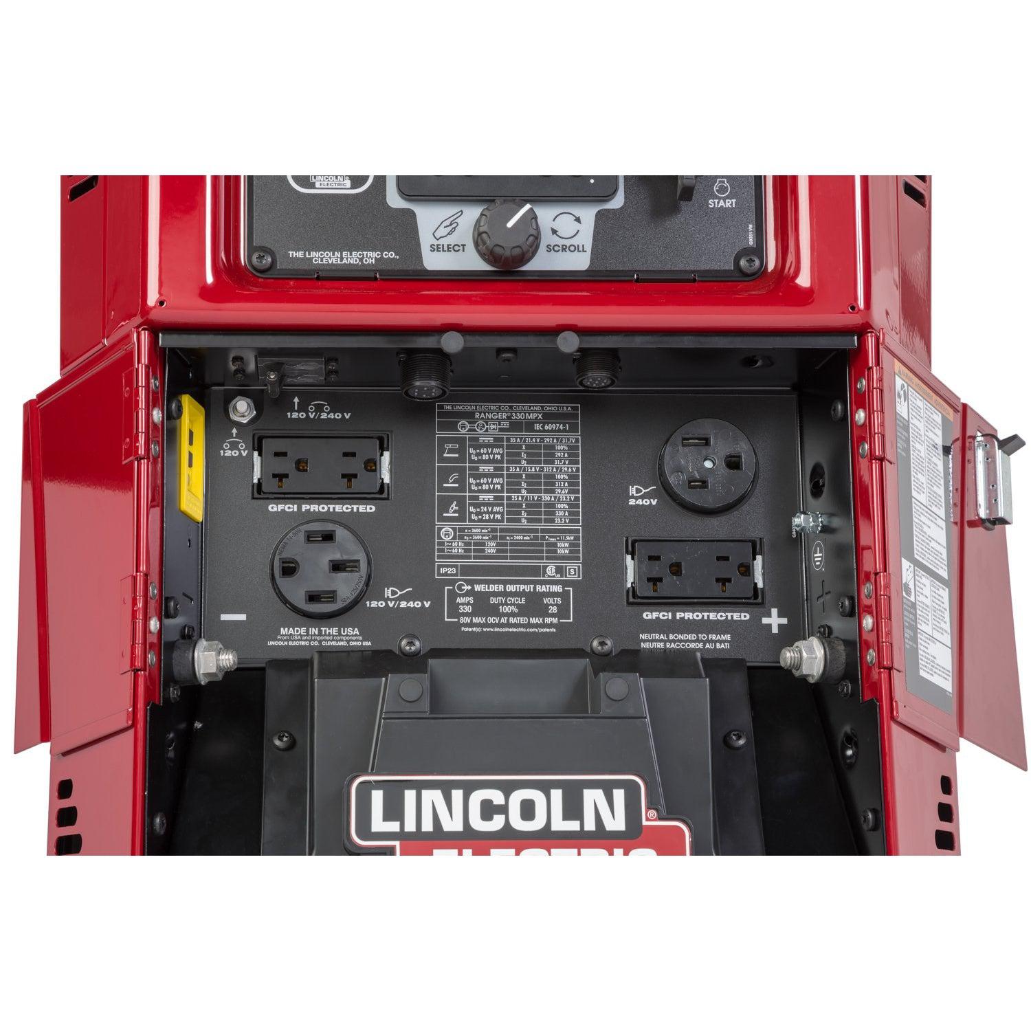 Hot Deal: Lincoln Ranger 330MPX Welder/Generator with GFCI - K3459-1