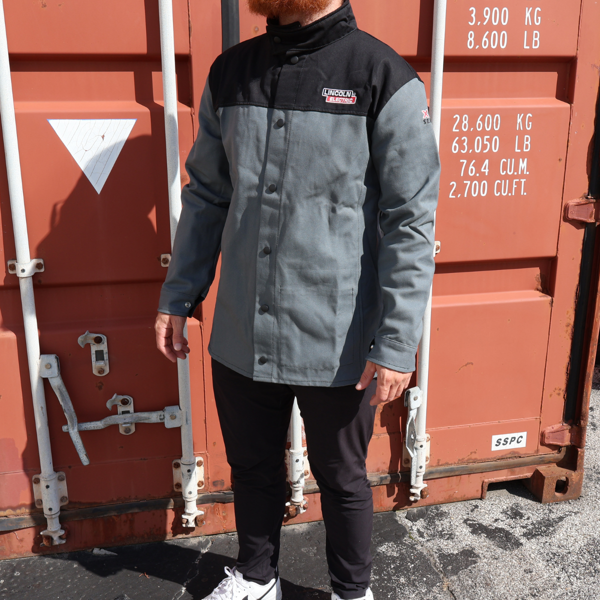 Hot Deal! Lincoln XVI Series Industrial Flame-Resistant Welding Jacket - K4931, Sizes M - 5XL