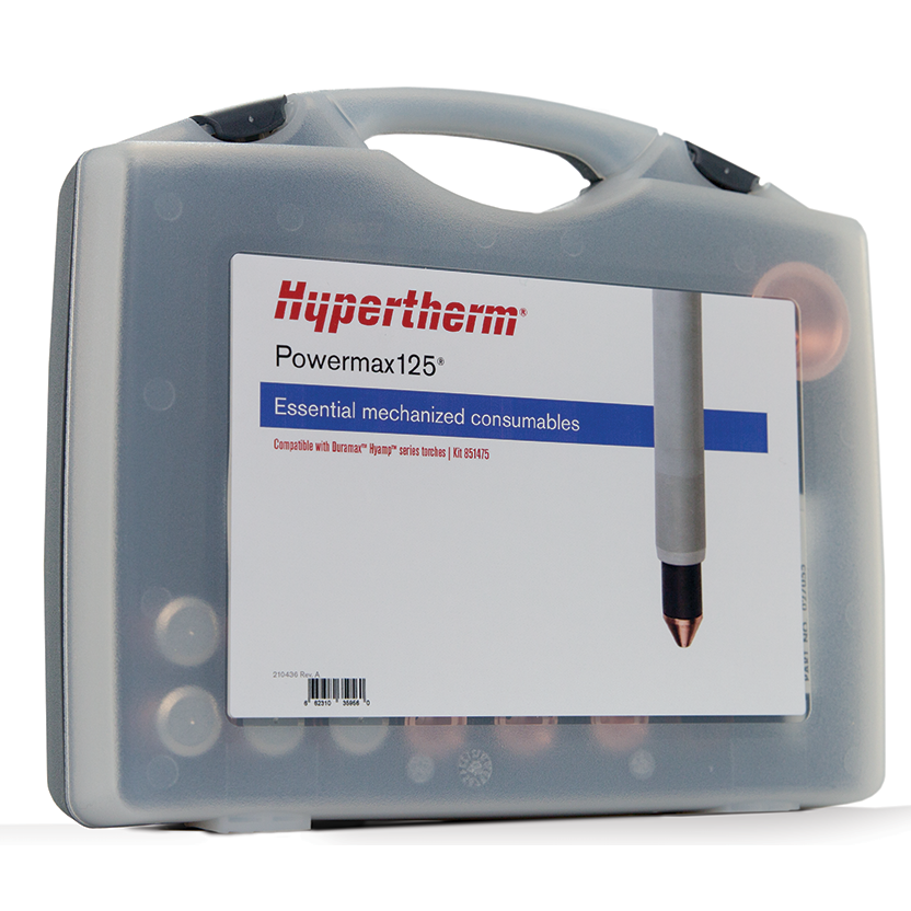 Hot Deal: Hypertherm Powermax125 Mechanized Cutting Consumable Kit - 851475