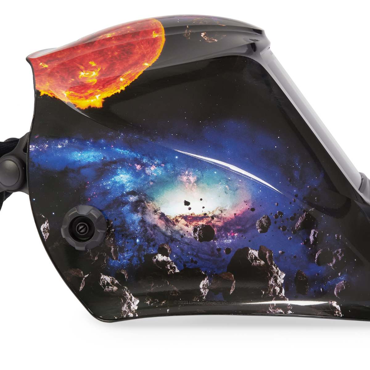 Get the Lincoln Viking 2450 ADV Intergalactic Welding Helmet with Integrated Smart LED Light - K5243-5