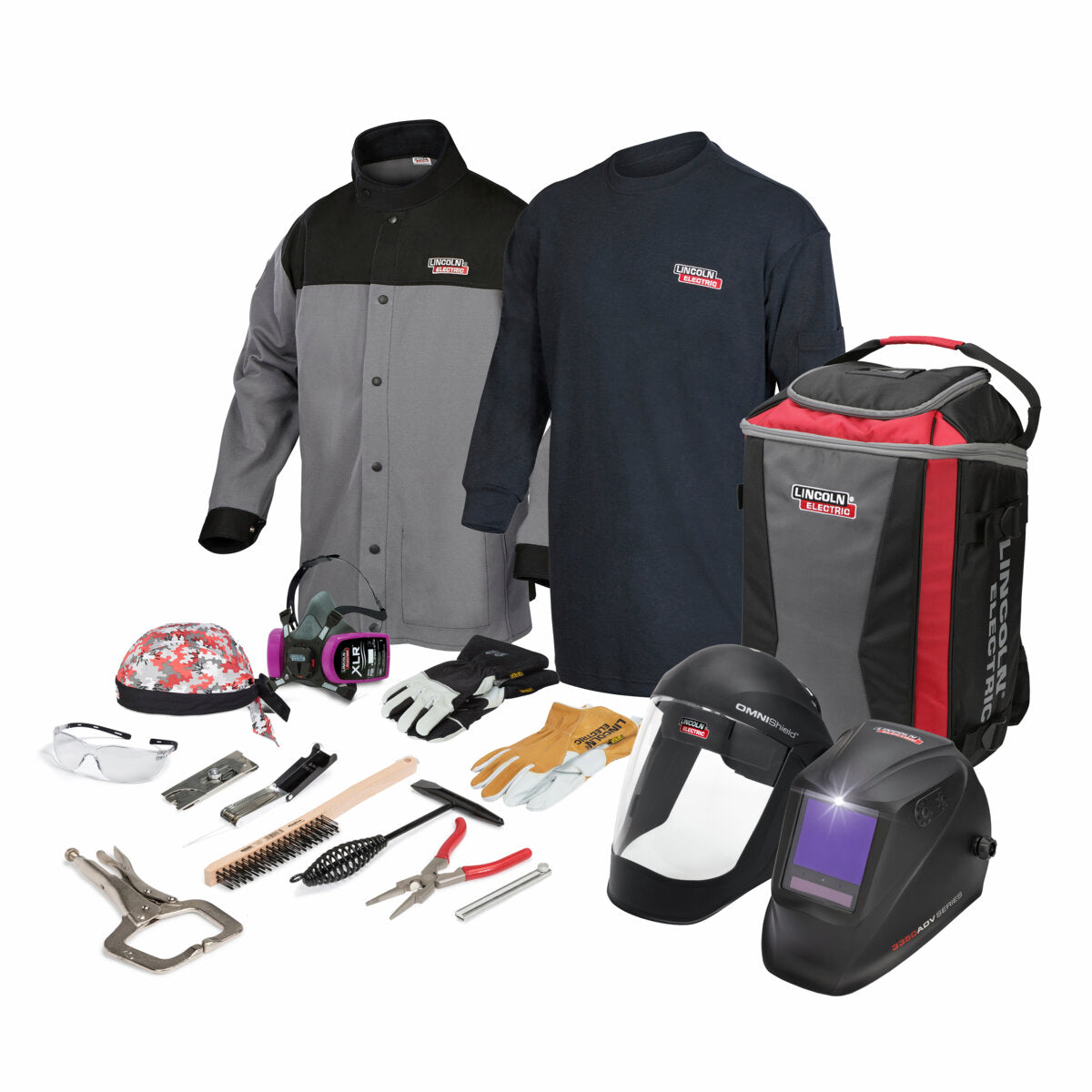 Lincoln Premium Welding Gear Ready-Pak K3715 - Ideal for Professionals