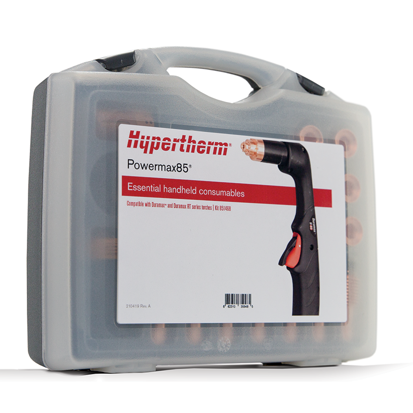 Hypertherm Powermax85 Essential Handheld Cutting Consumable Kit - 851468