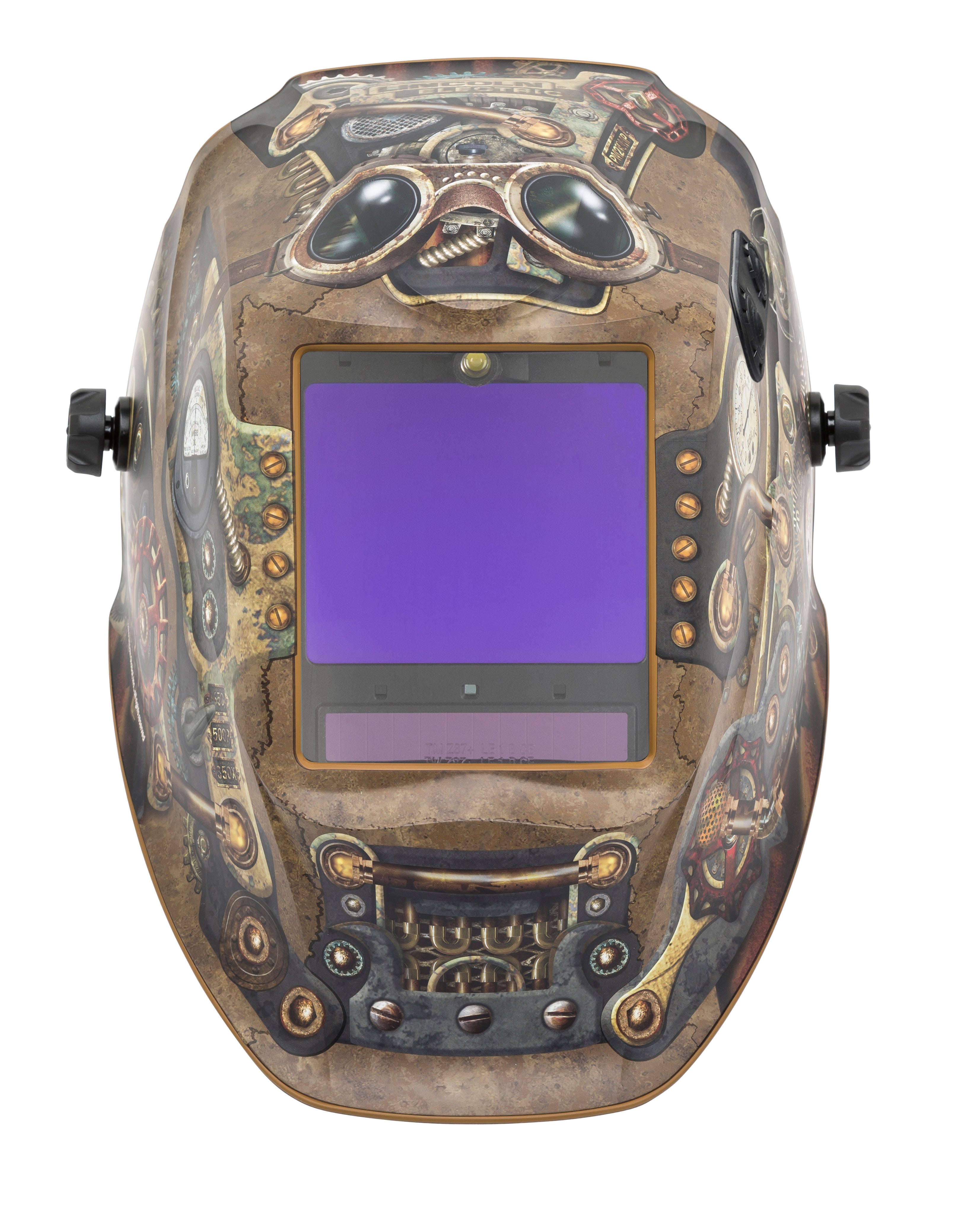 Get the 5th Gen Lincoln Viking 3350 ADV Steampunk Welding Helmet K3428-5 Now!