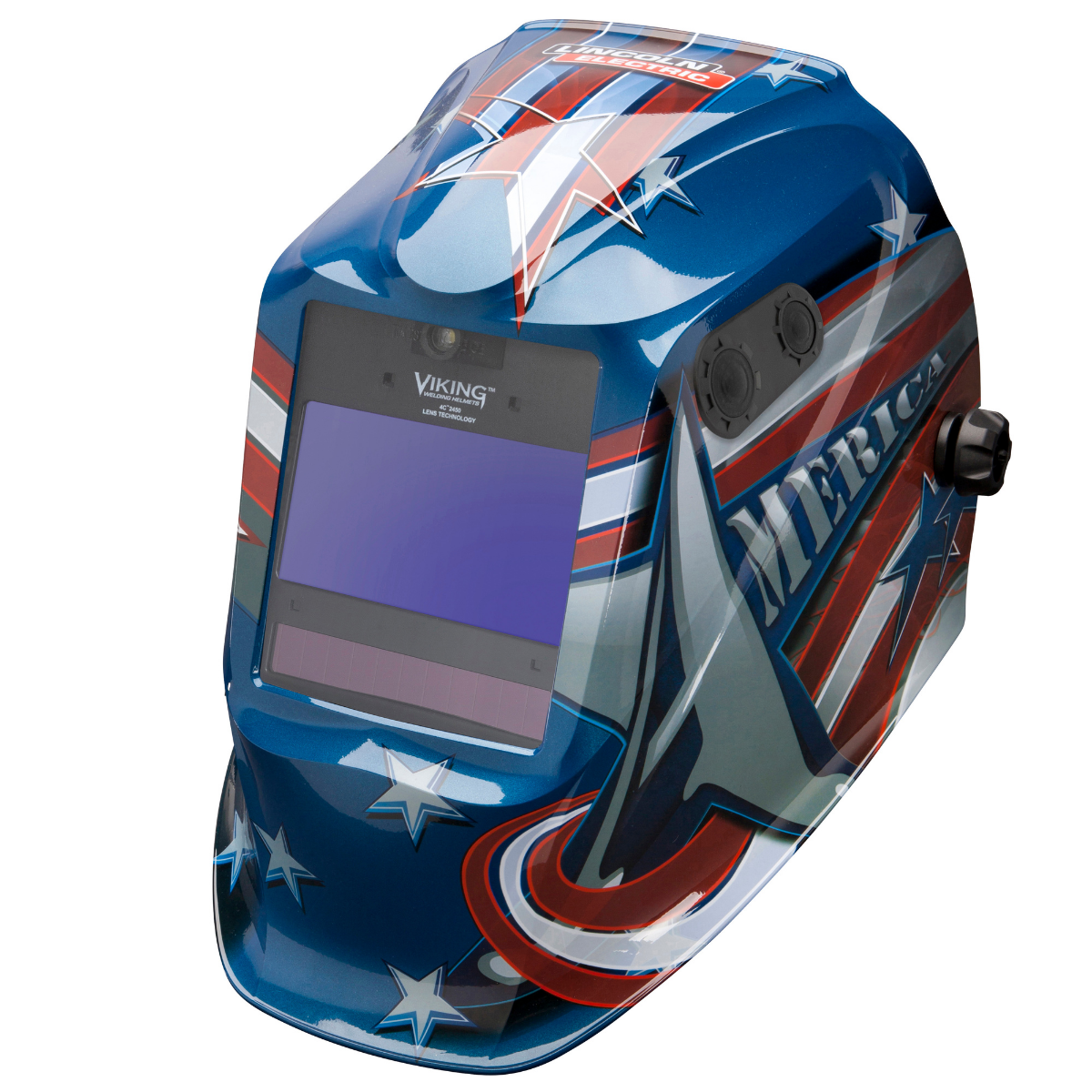 Lincoln Viking 2450 ADV Premium Welding Helmet with Integrated Smart LED Light