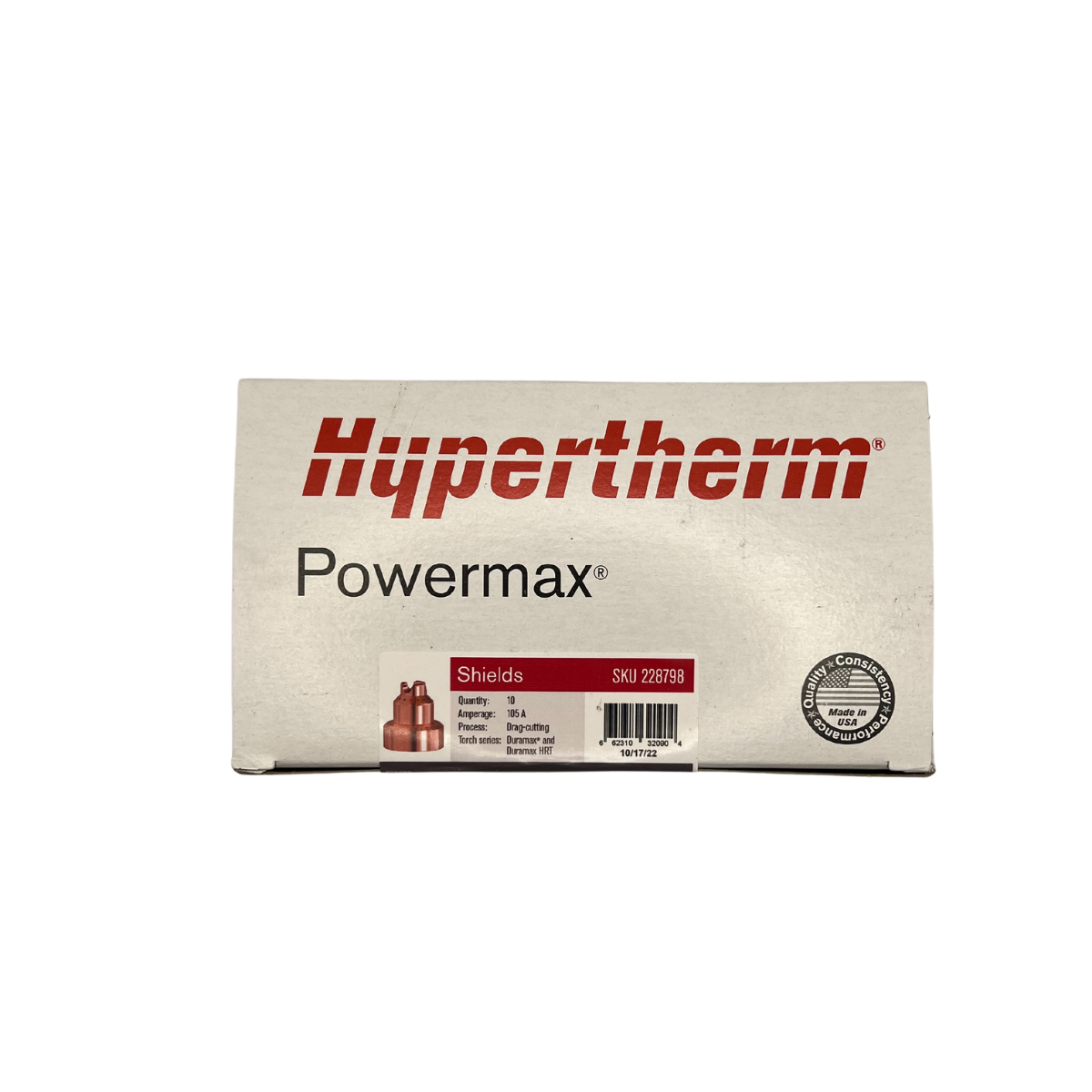 Hot Deal! Hypertherm 105A Drag-cutting Bulk Package Shields - 228798