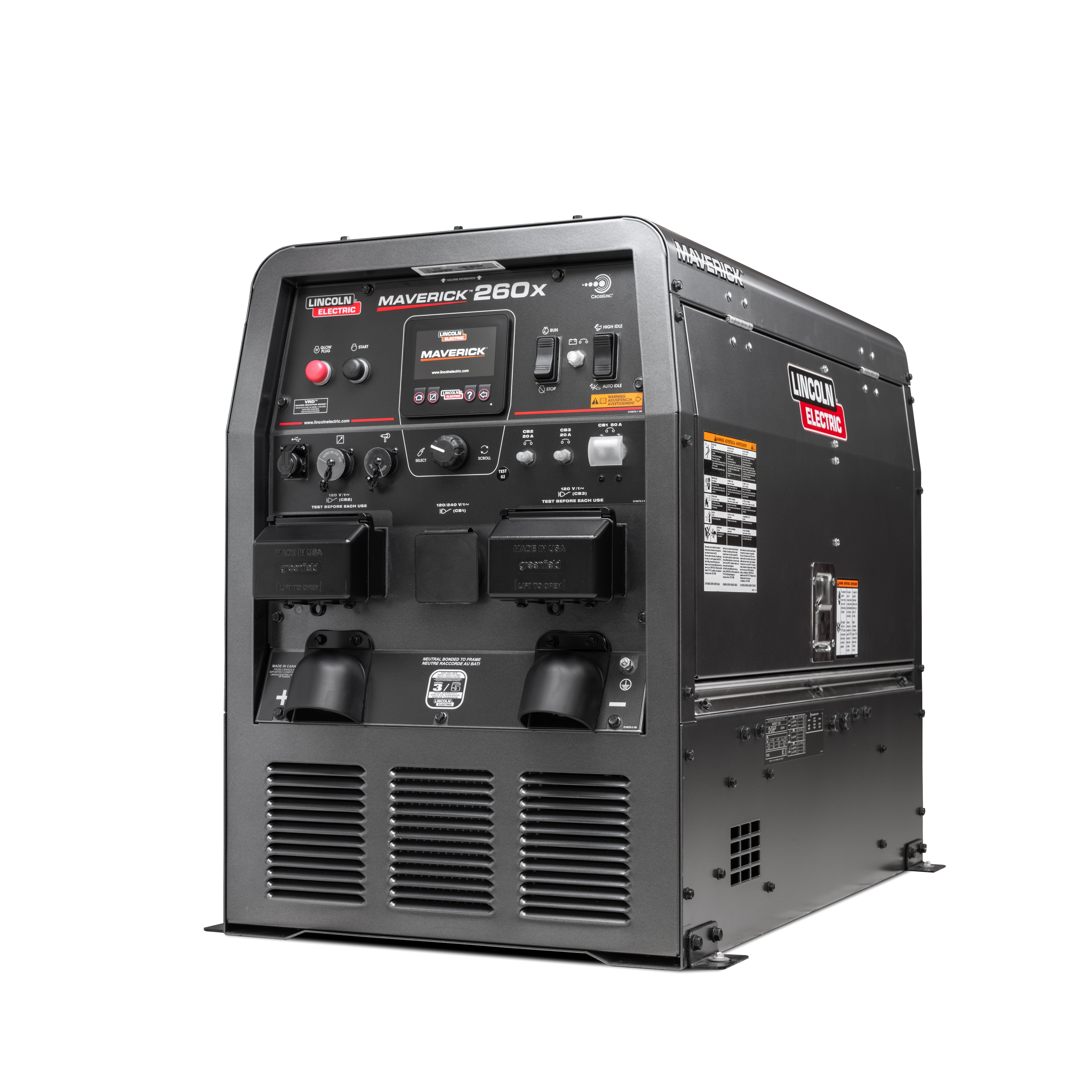 Lincoln Maverick 260X Kubota Diesel Welder/Generator - High - Performance Model K5272 - 1