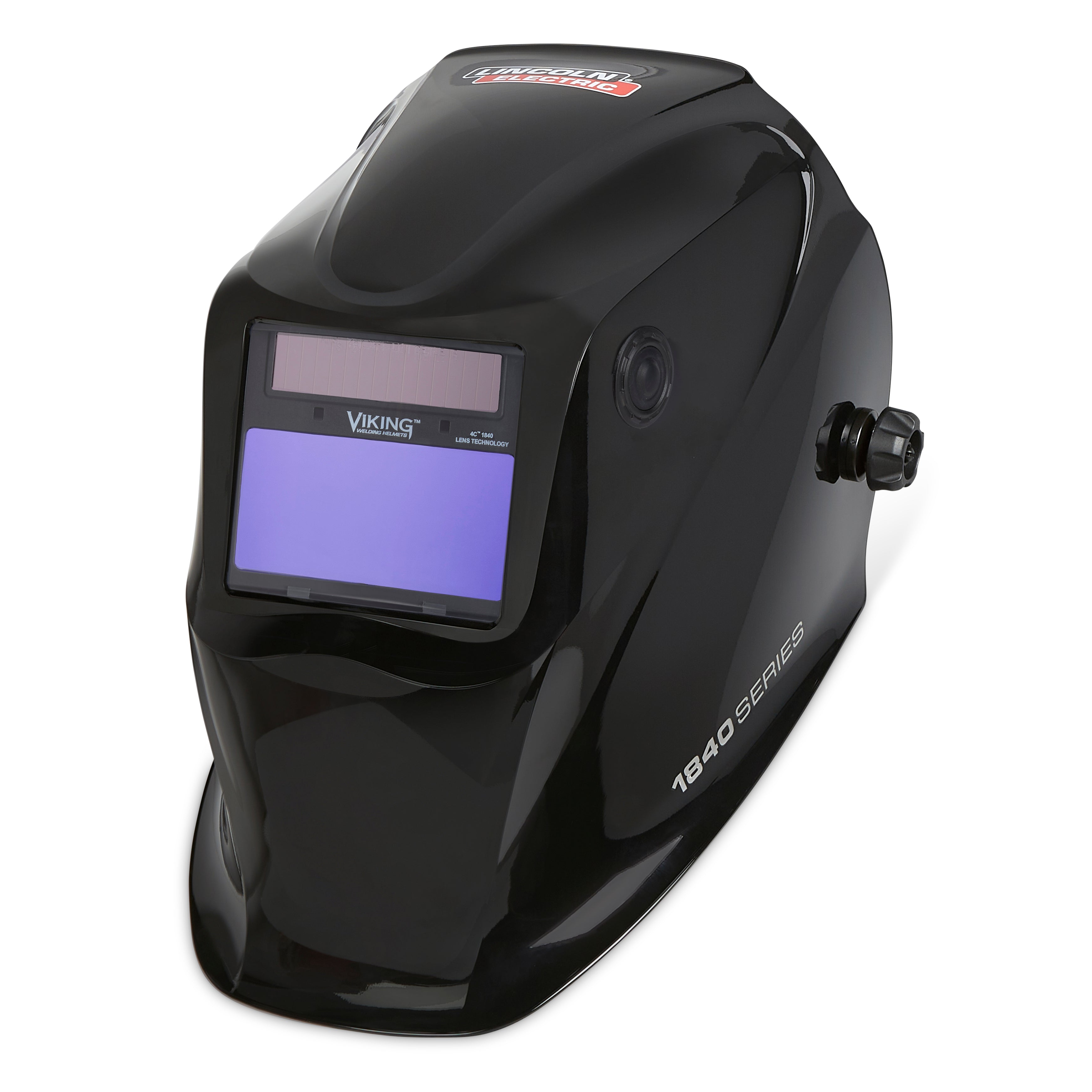 Lincoln Viking 1840 4C Black Welding Helmet - K3023-4: High - Quality Welding Essential