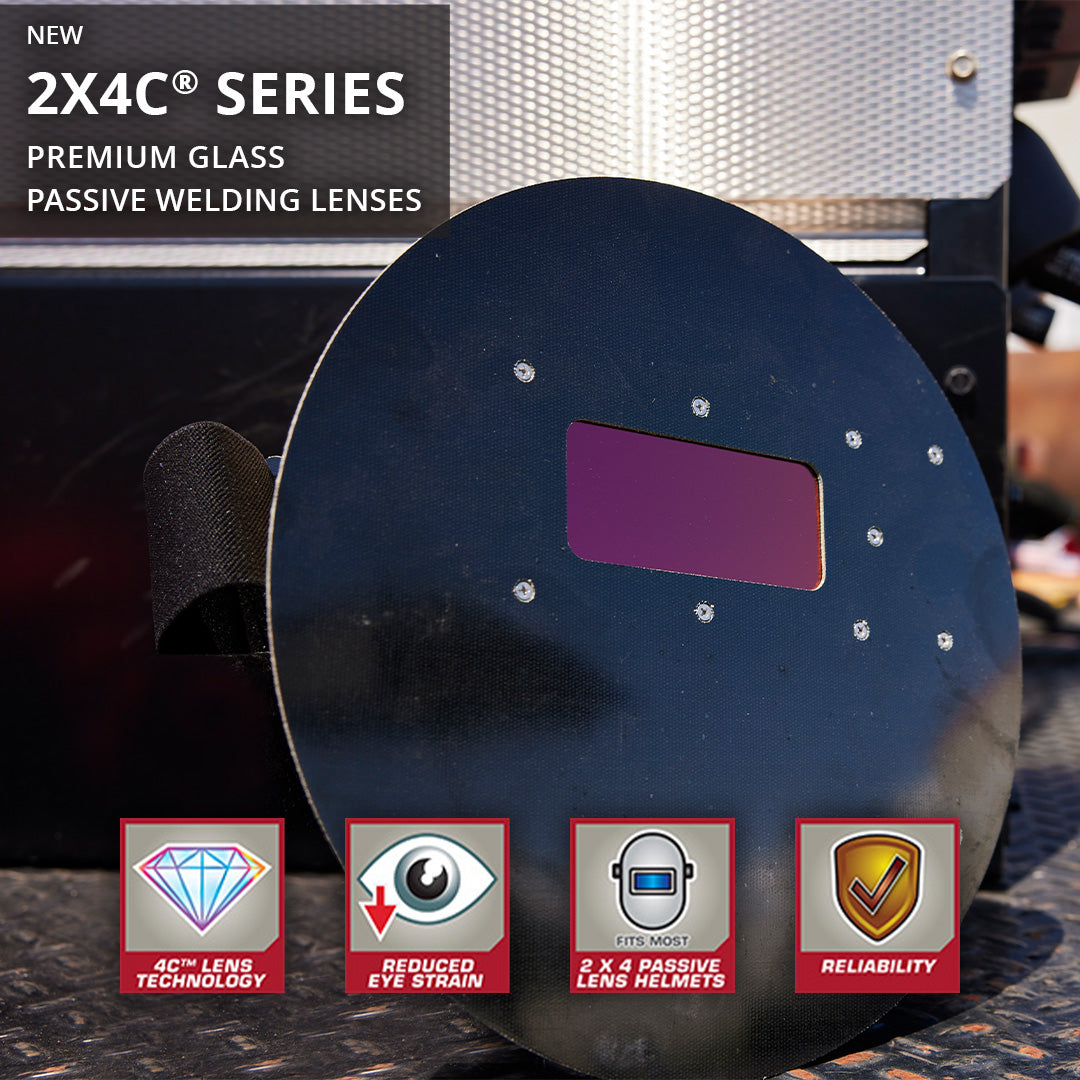 Lincoln Viking 2x4C Series High - Quality Premium Passive Glass Welding Lens