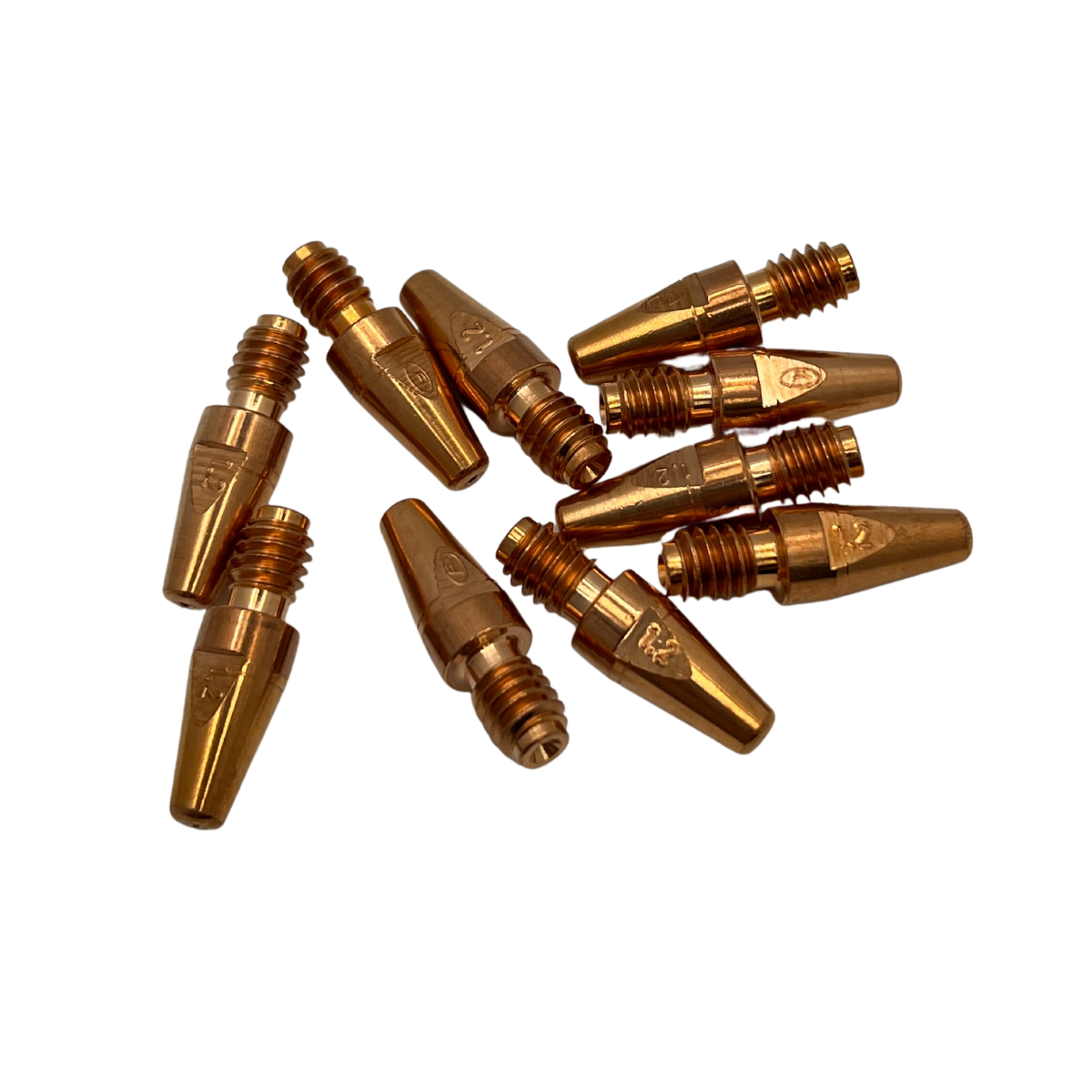 Great Deal! Fronius Aluminum MIG Gun Contact Tips .045, 10-Pack for TransSteel 2200