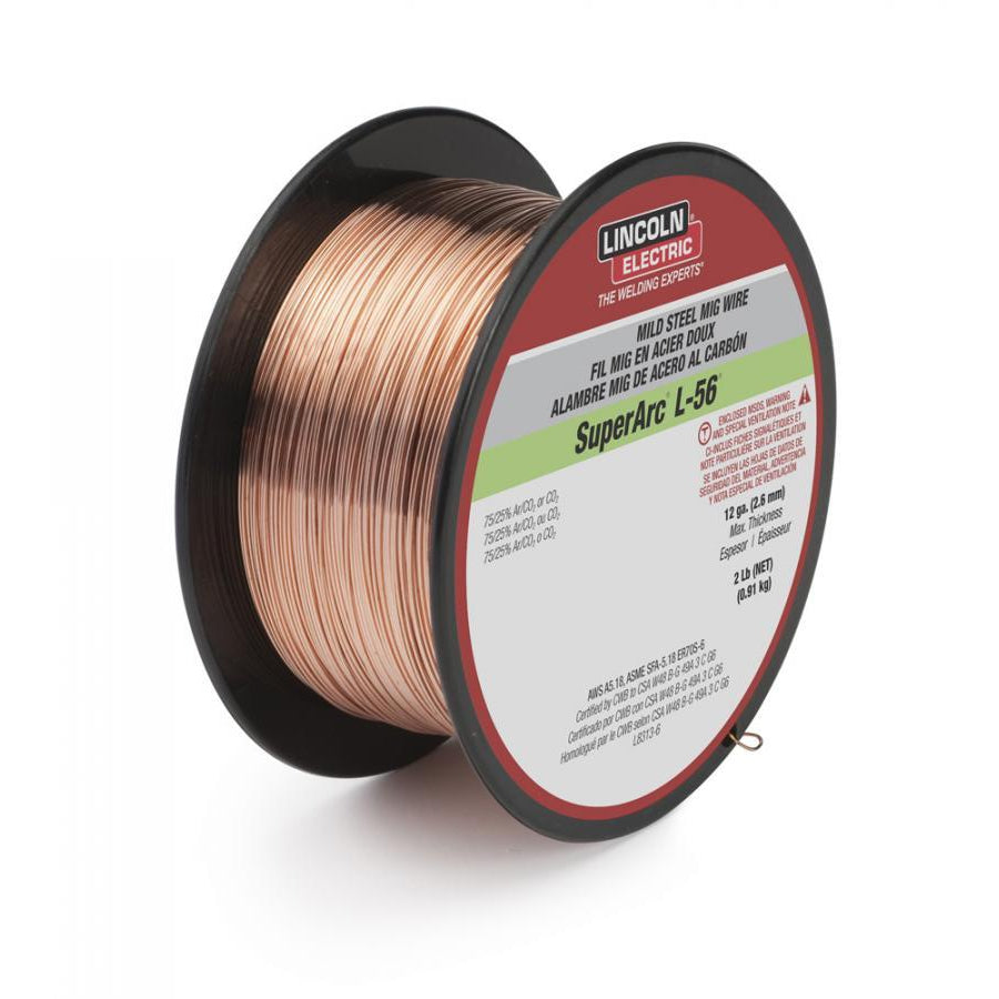 Hot Deal: Lincoln SuperArc L-56 MIG Wire ER70S-6, 2#