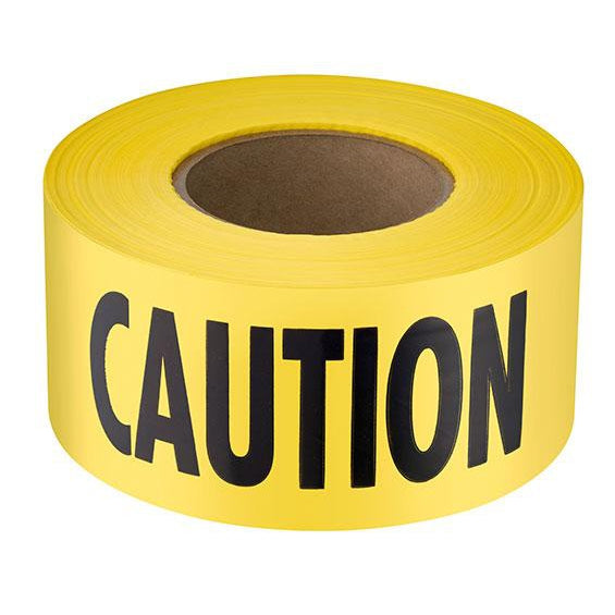 Empire Caution Barricade Tape, 1000 ft - Hot Deal!