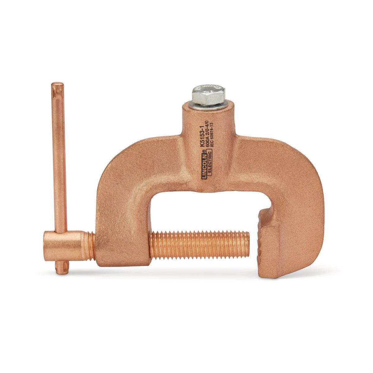 Lincoln High - Performance 600A Heavy - Duty Ground C - Clamp K5153 - 1
