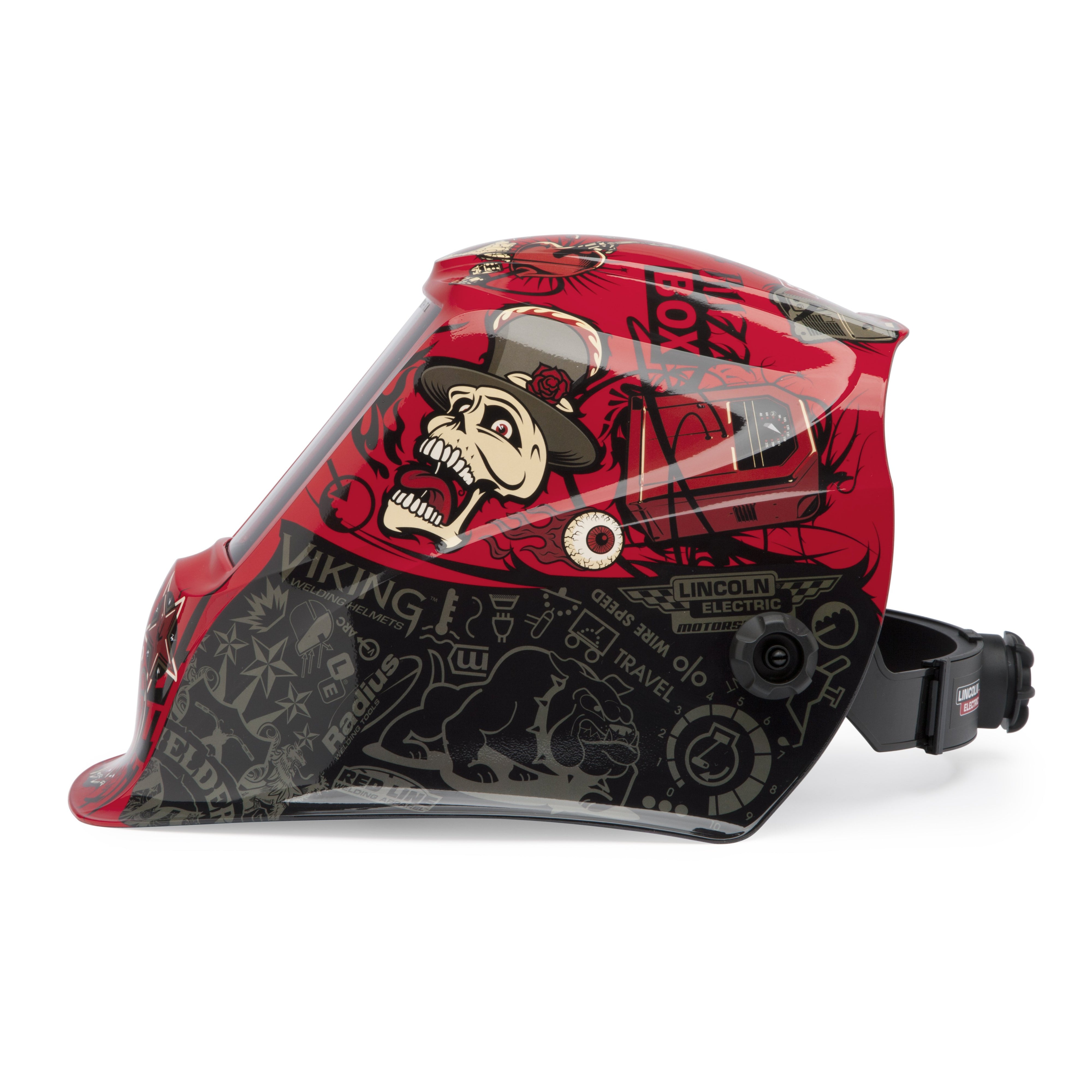 Lincoln Viking 3350 4C Mojo 4th Gen Welding Helmet - K3101-4: Upgrade with New Features